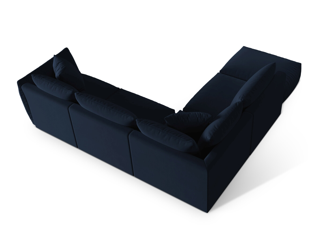 Moduļu stūra dīvāns Ruvmone 108 (Casino Deep Blue)