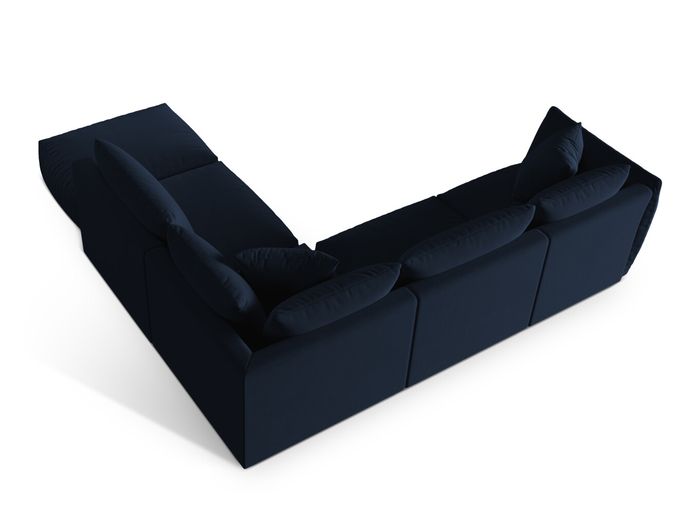 Moduļu stūra dīvāns Ruvmone 108 (Casino Deep Blue)