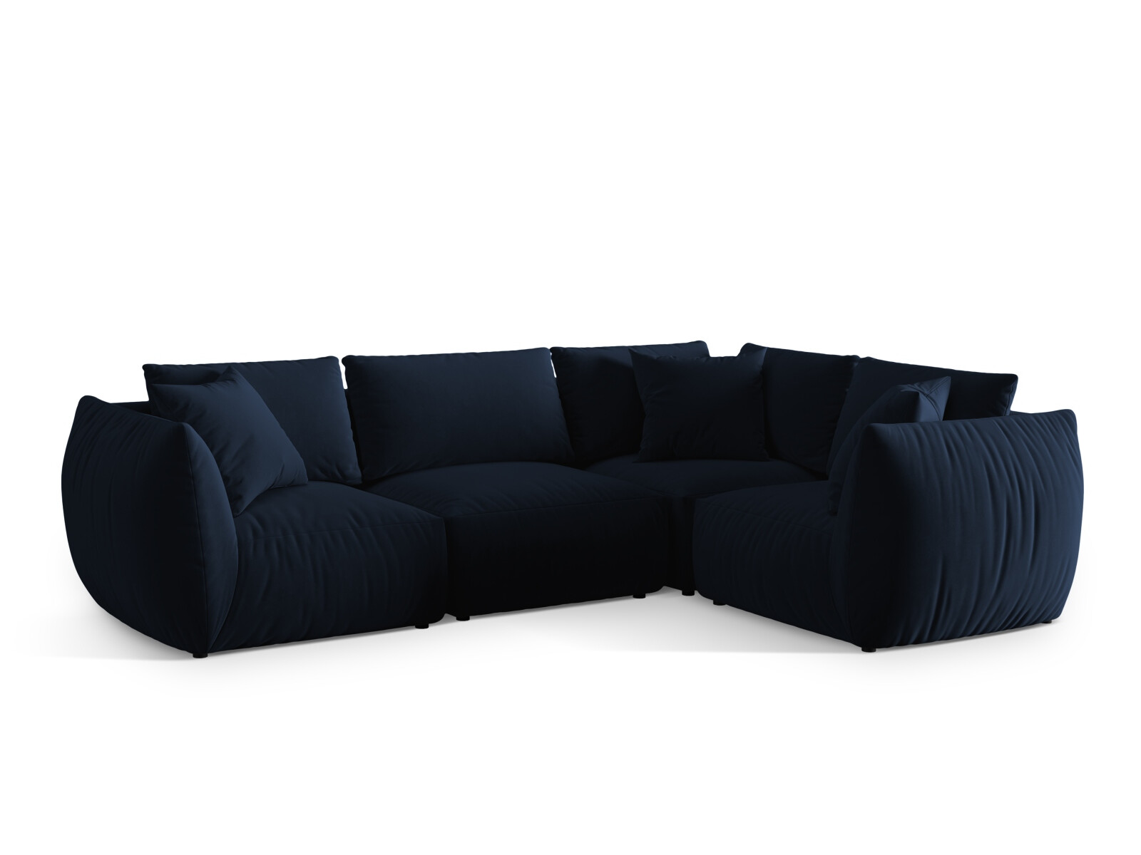 Moduļu stūra dīvāns Ruvmone 109 (Casino Deep Blue)