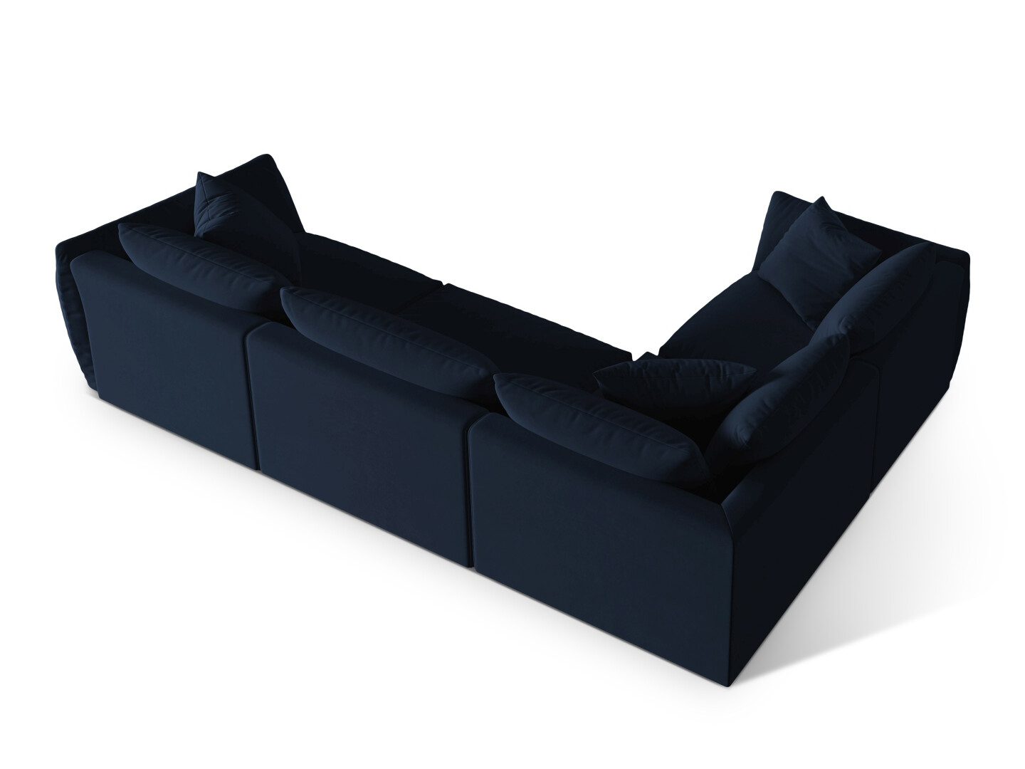 Moduļu stūra dīvāns Ruvmone 109 (Casino Deep Blue)
