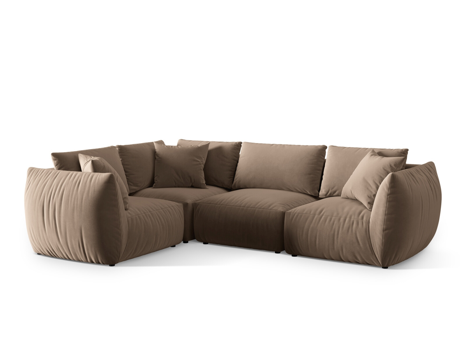 Moduļu stūra dīvāns Ruvmone 109 (Casino Taupe)