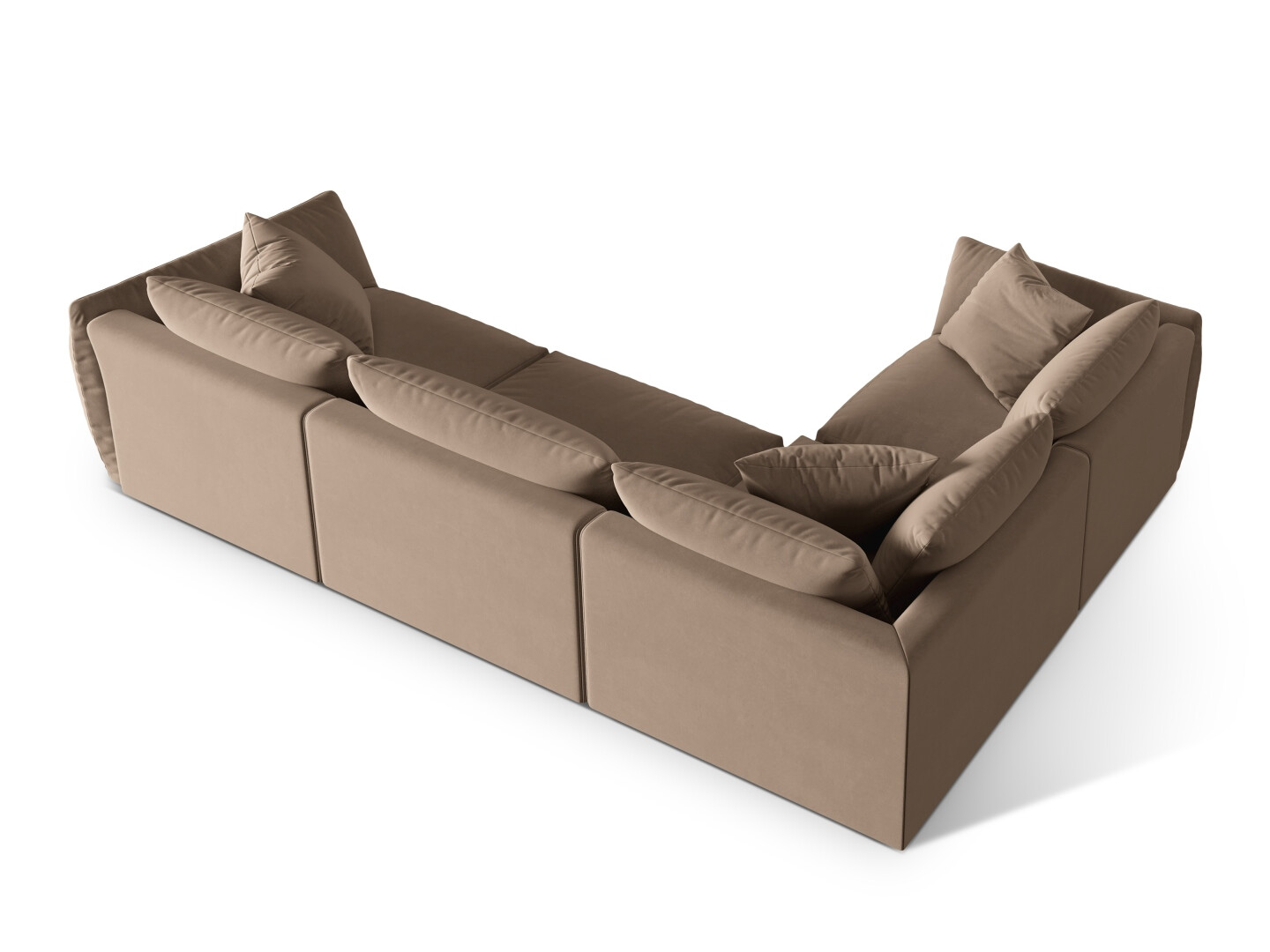 Moduļu stūra dīvāns Ruvmone 109 (Casino Taupe)