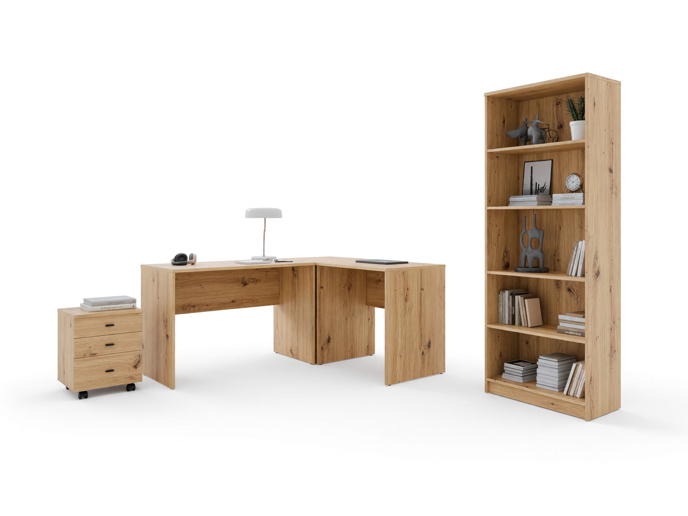 Mājas biroja komplekts Fiofive 120 (Artisan ozols)