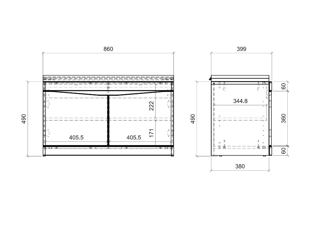 Kurpju kaste Ontario 146 (Balts)