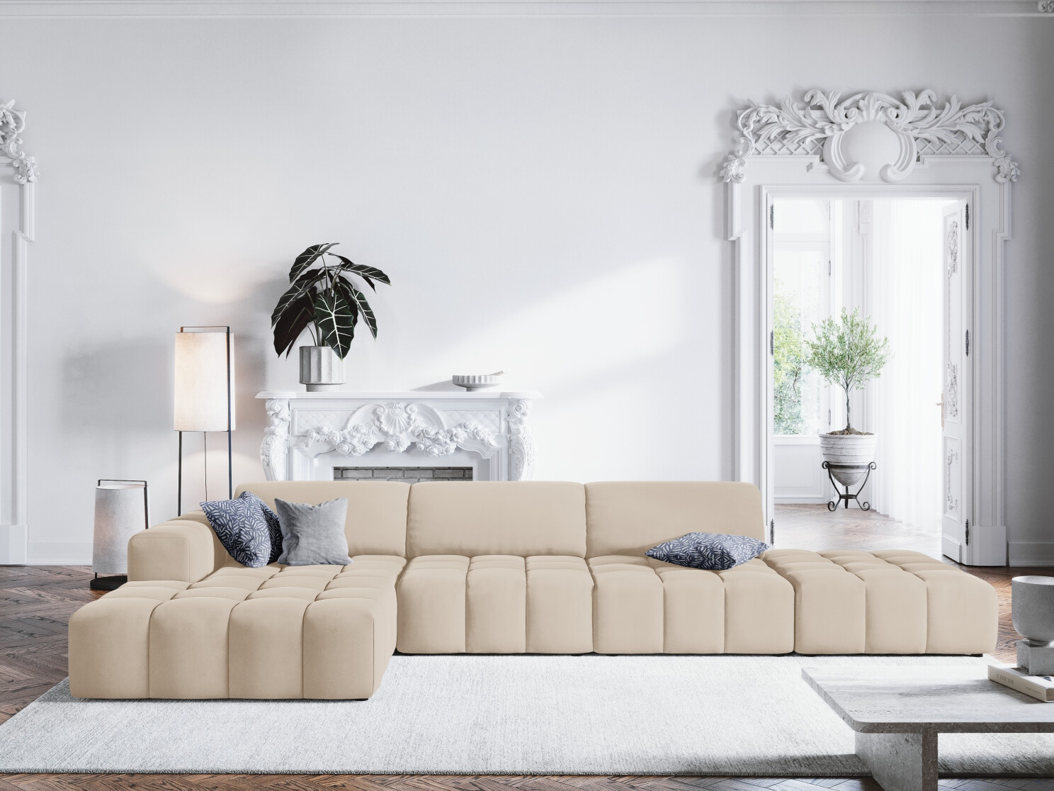 Stūra dīvāns Lirlivo 103 (Riviera 21)