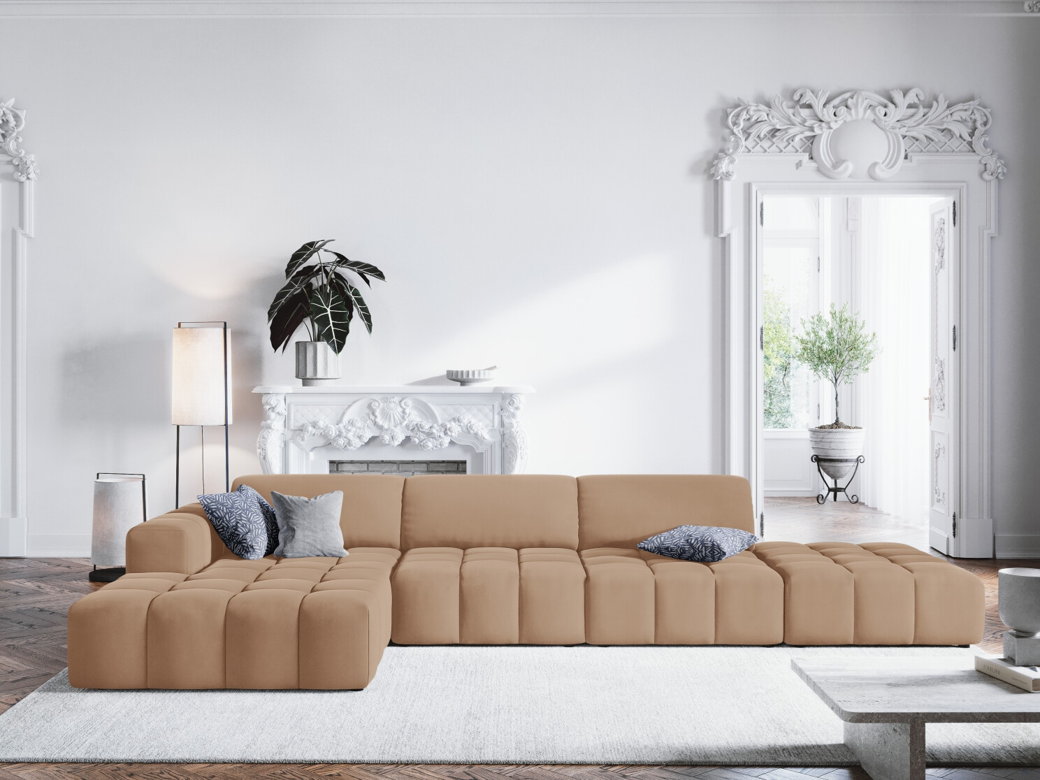 Stūra dīvāns Lirlivo 103 (Riviera 24)