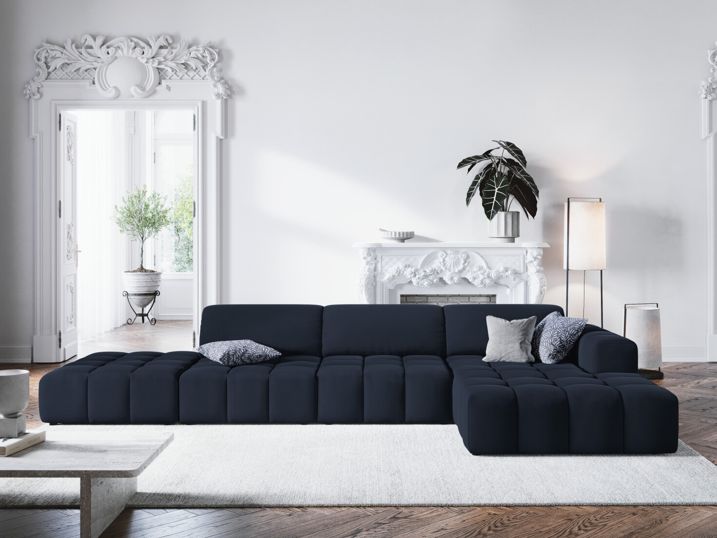 Stūra dīvāns Lirlivo 103 (Riviera 79)