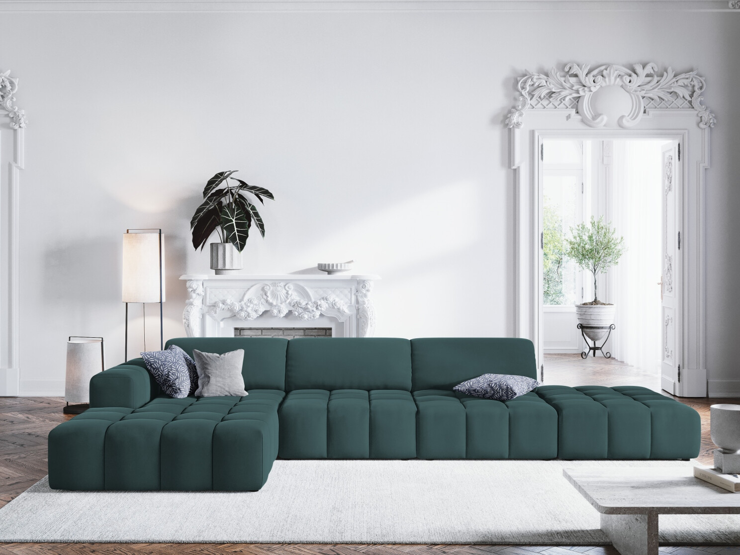 Stūra dīvāns Lirlivo 103 (Riviera 87)