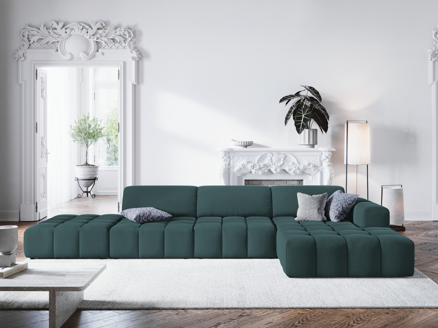 Stūra dīvāns Lirlivo 103 (Riviera 87)