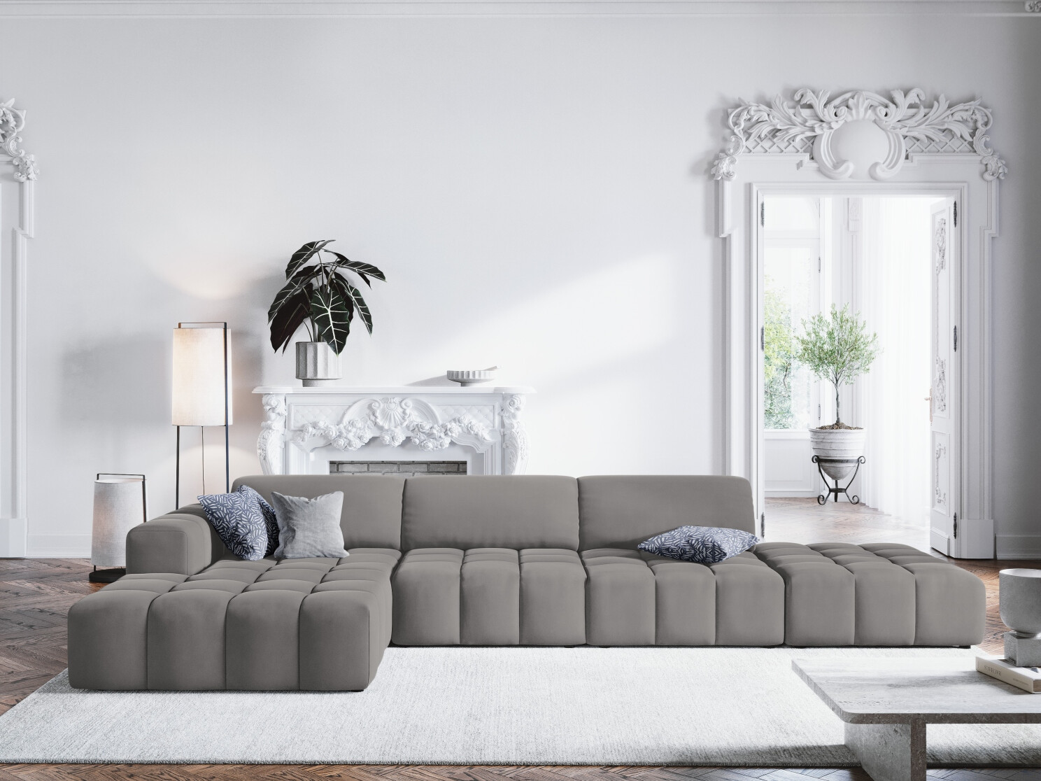 Stūra dīvāns Lirlivo 103 (Riviera 91)