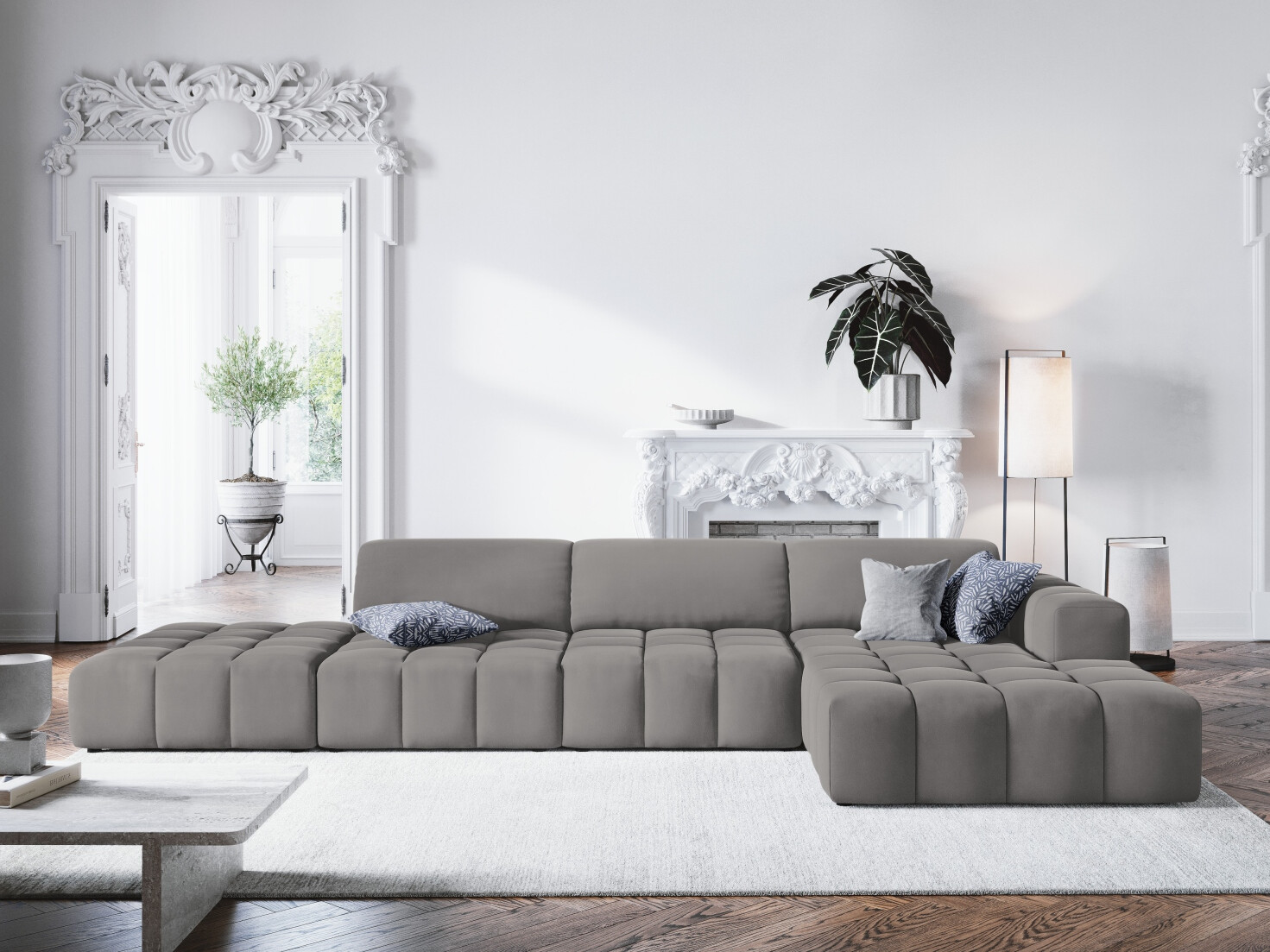 Stūra dīvāns Lirlivo 103 (Riviera 91)
