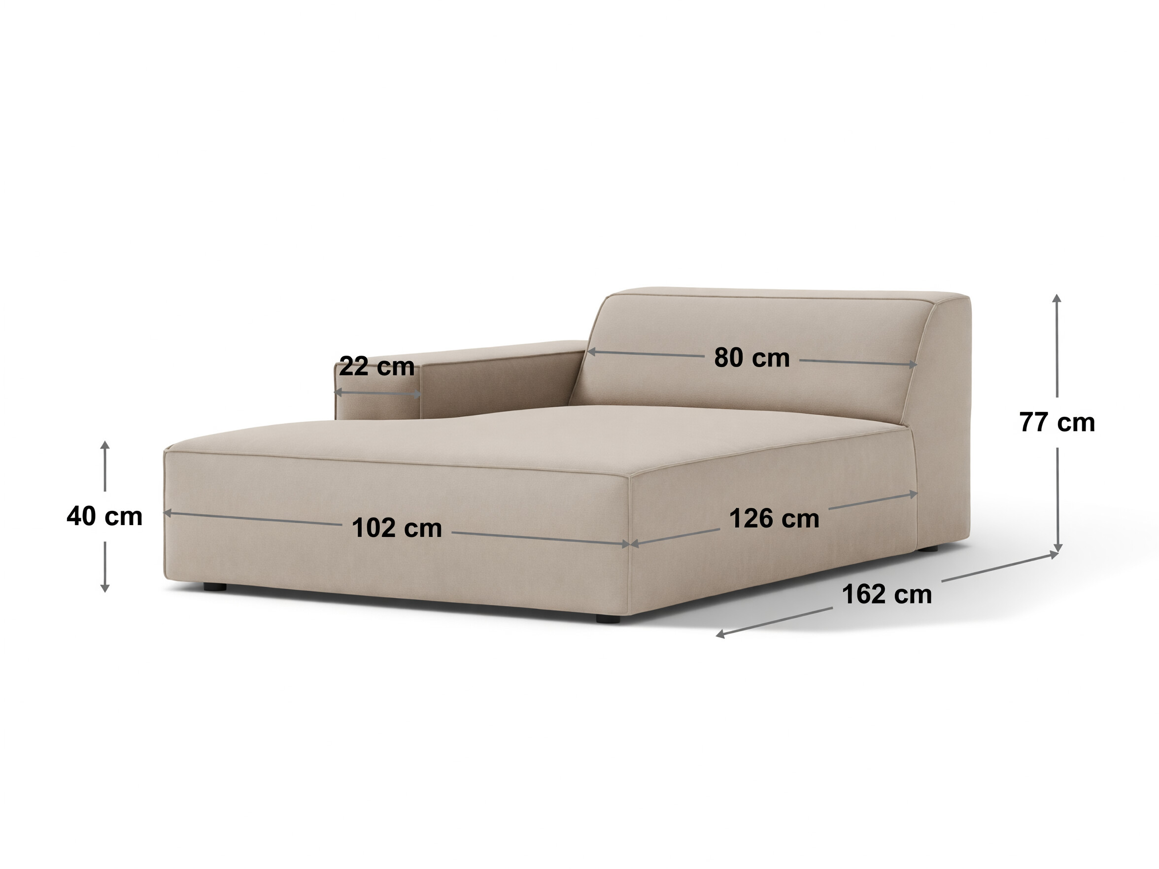 Moduļu krēsls Lomcalu 128 (Liberty 18)