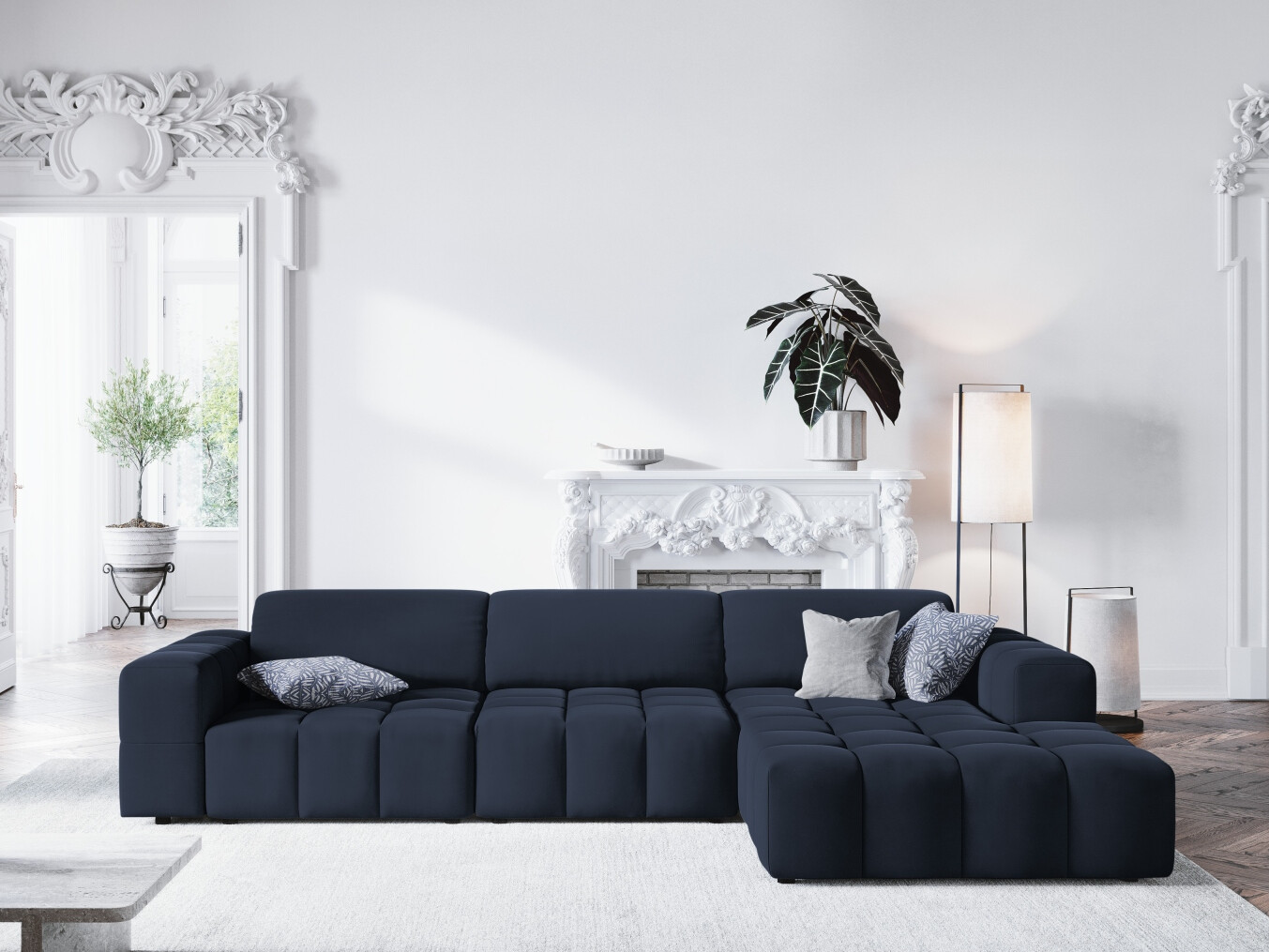 Stūra dīvāns Lirlivo 105 (Riviera 79)