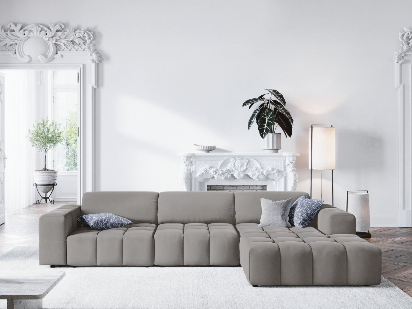 Stūra dīvāns Lirlivo 105 (Riviera 91)