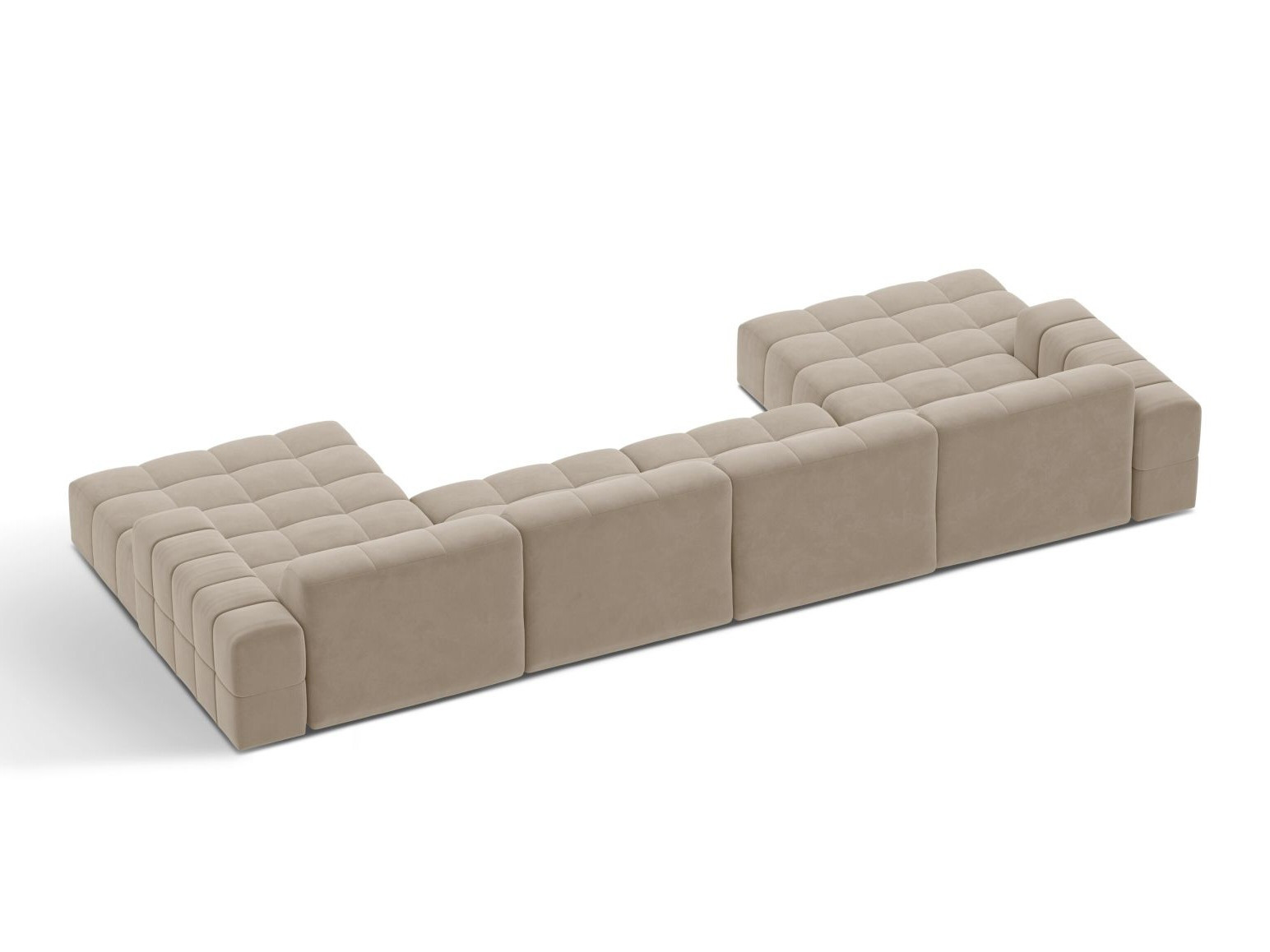 Moduļu stūra dīvāns Somelo 100 (Bluvel 30)
