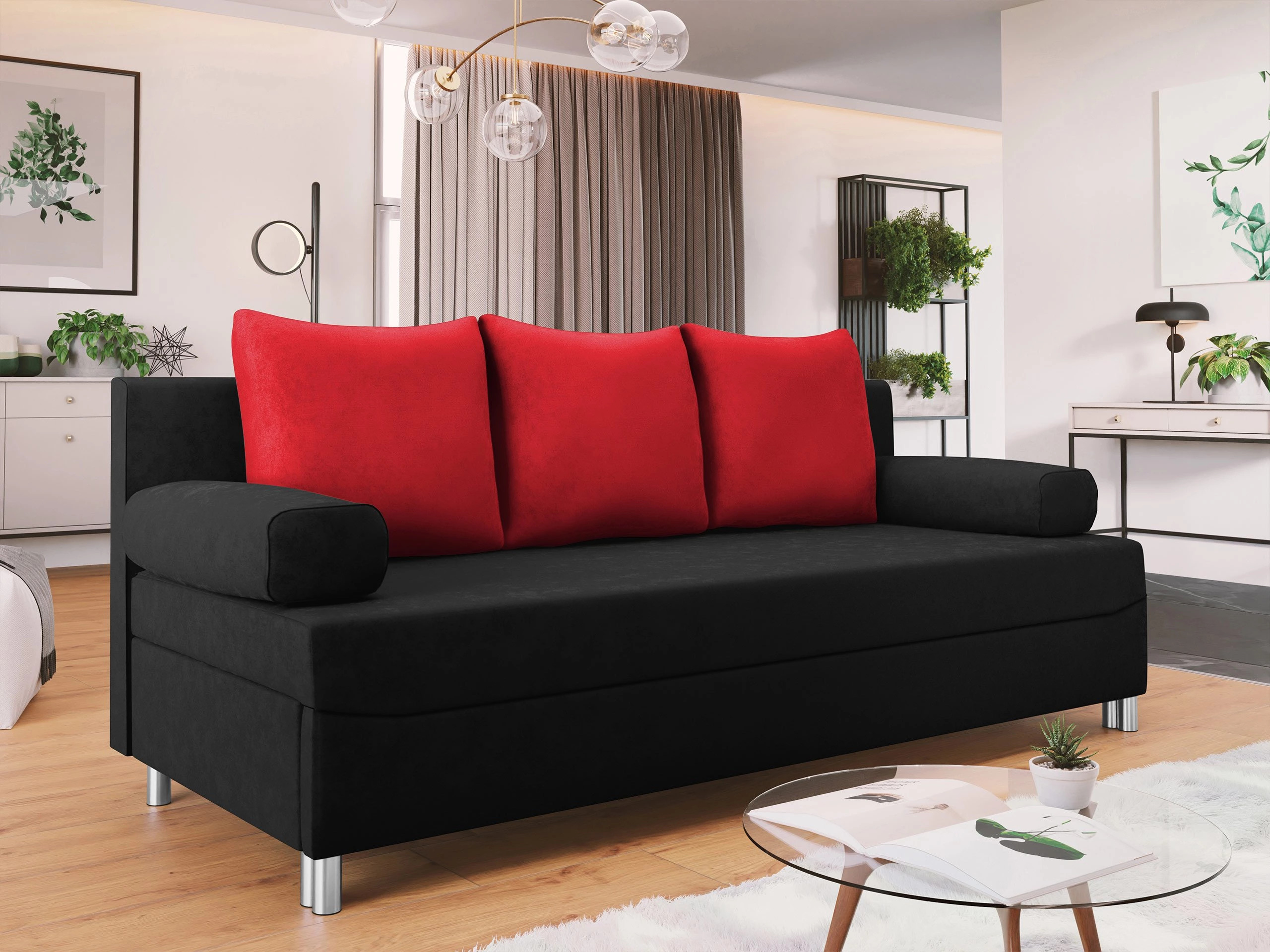 Dīvāns gulta Comfivo Artes (Alova 04 + Alova 46)