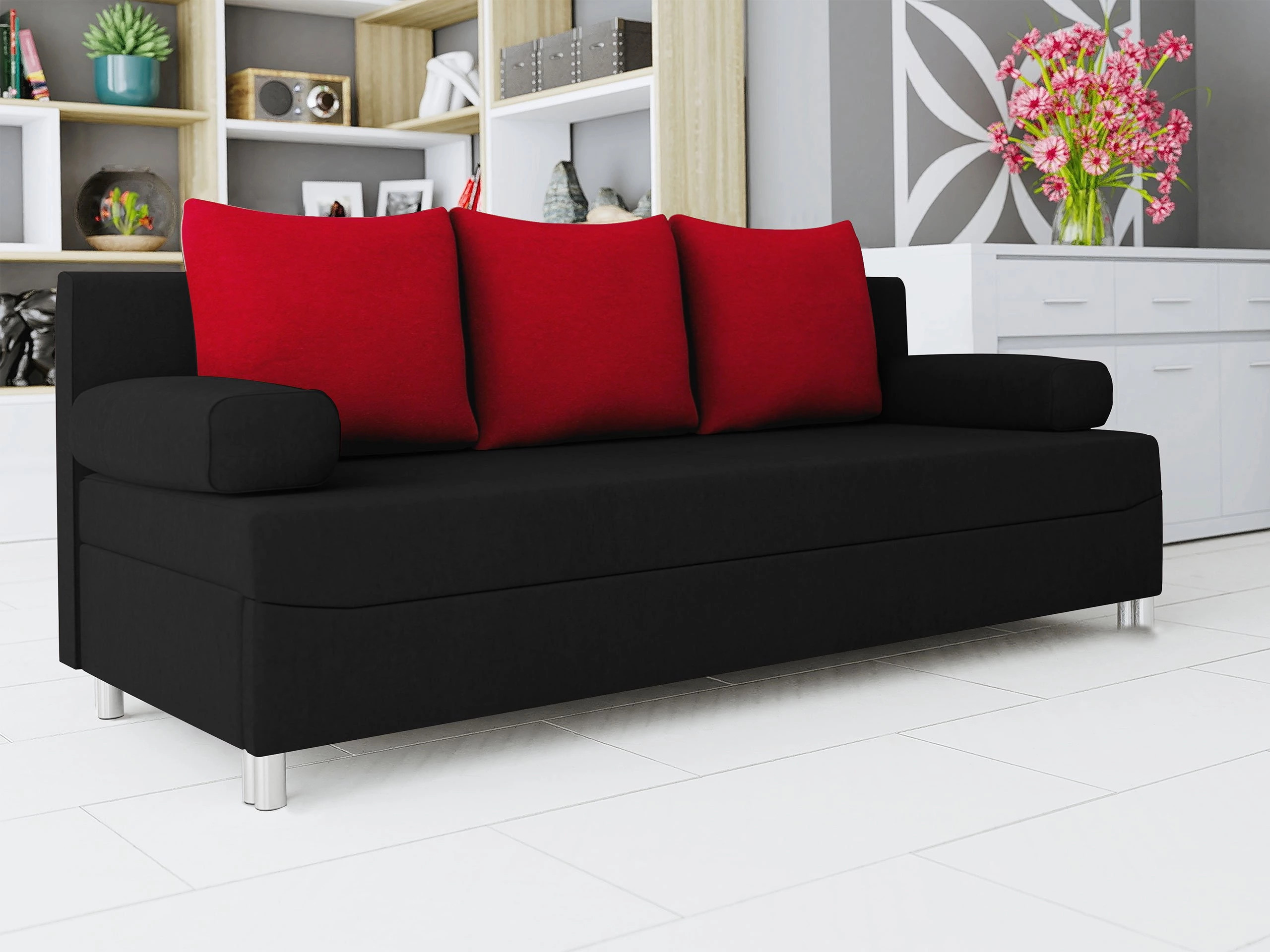 Dīvāns gulta Comfivo Artes (Alova 04 + Alova 46)