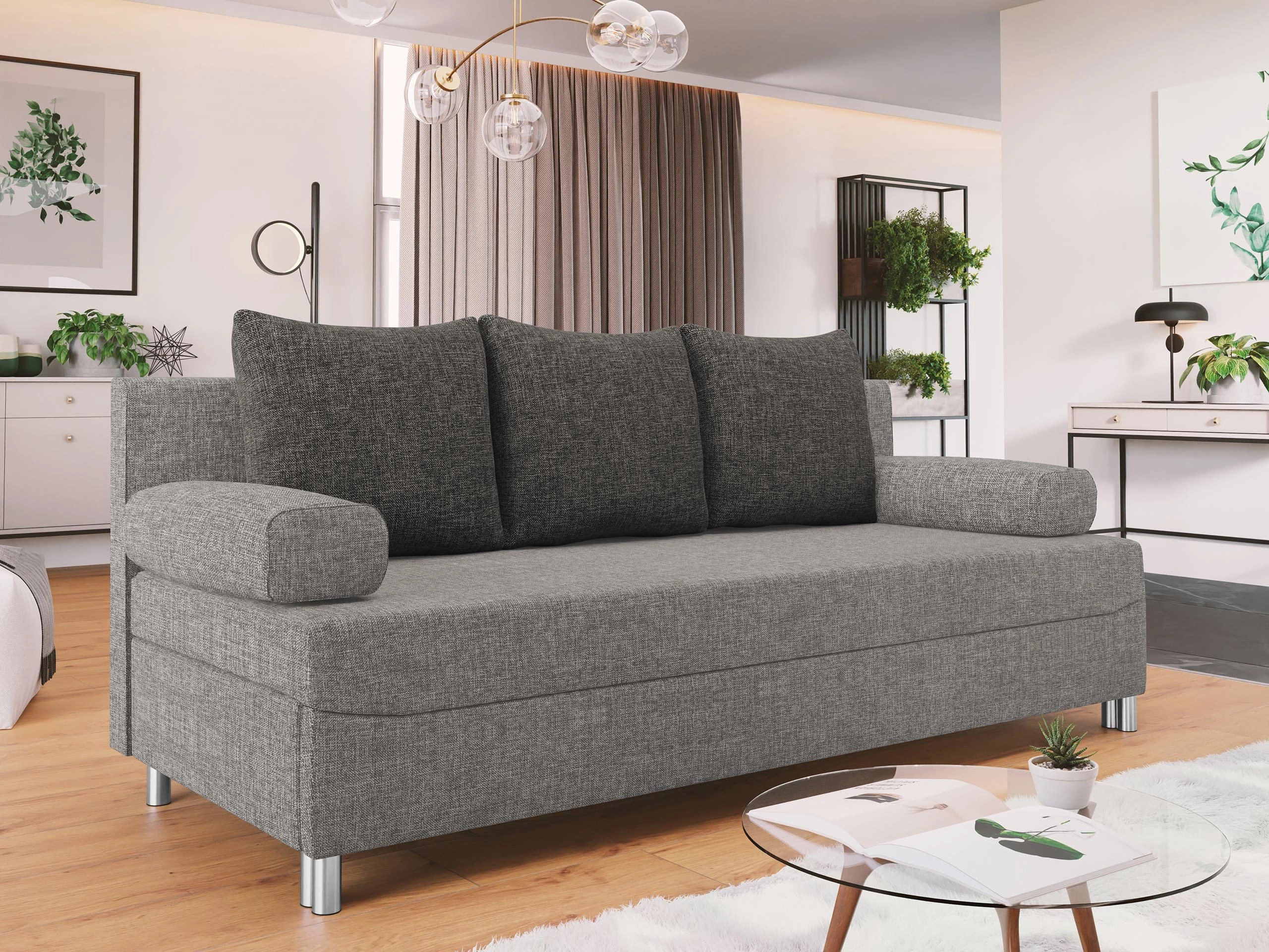 Dīvāns gulta Comfivo Artes (Lux 05 + Lux 06)