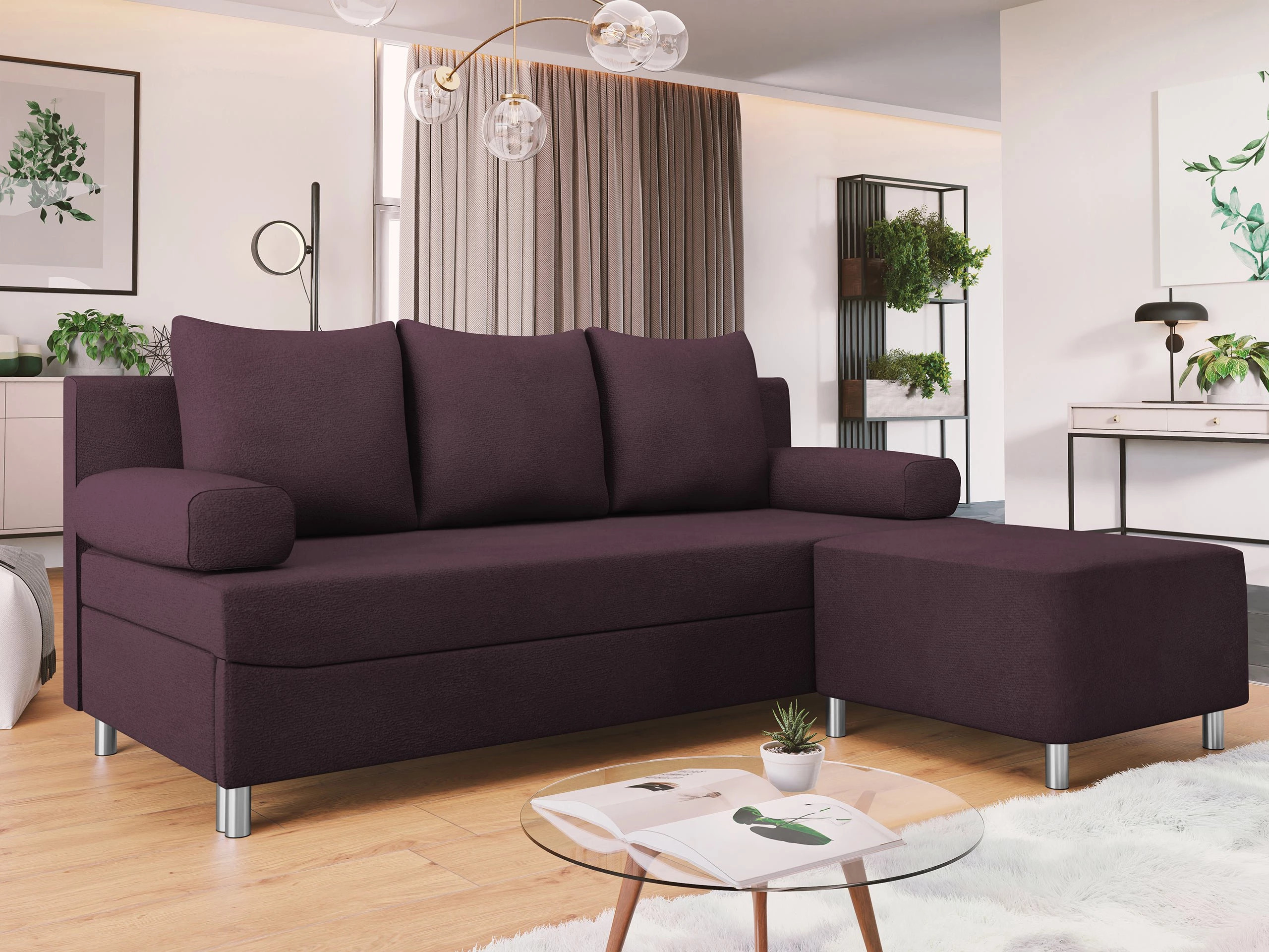 Mīksto mēbeļu komplekts Comfivo Artes (Uttario Velvet 2963)