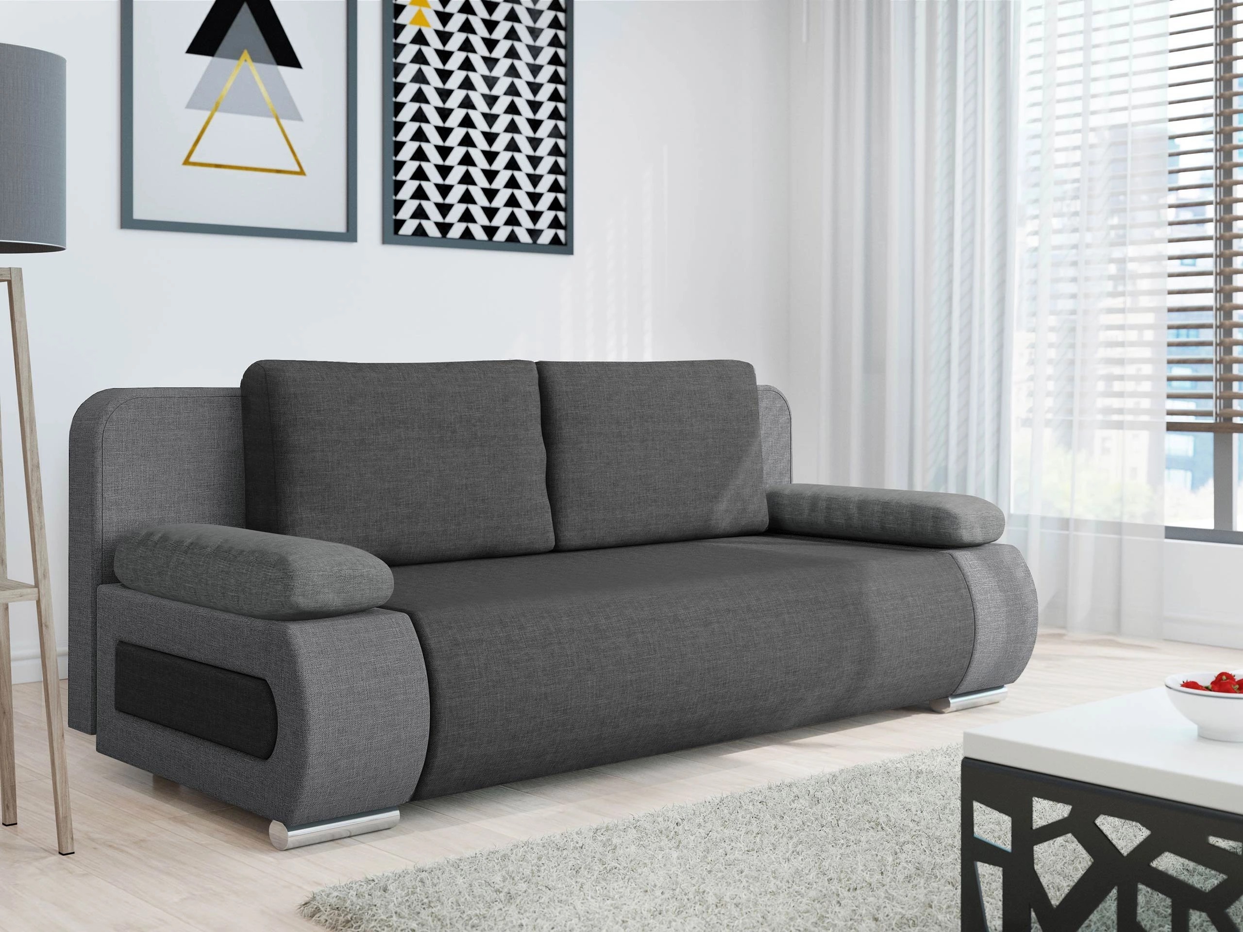 Dīvāns gulta Comfivo Pudor (Lux 05 + Lux 06)