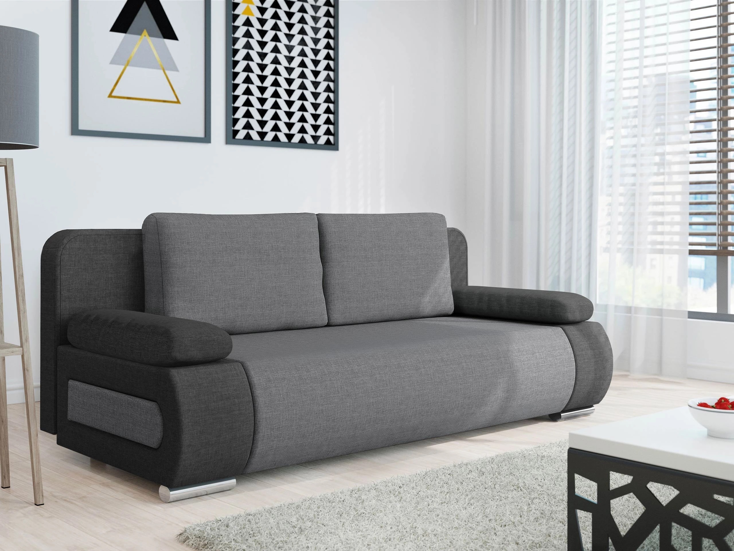 Dīvāns gulta Comfivo Pudor (Lux 06 + Lux 05)