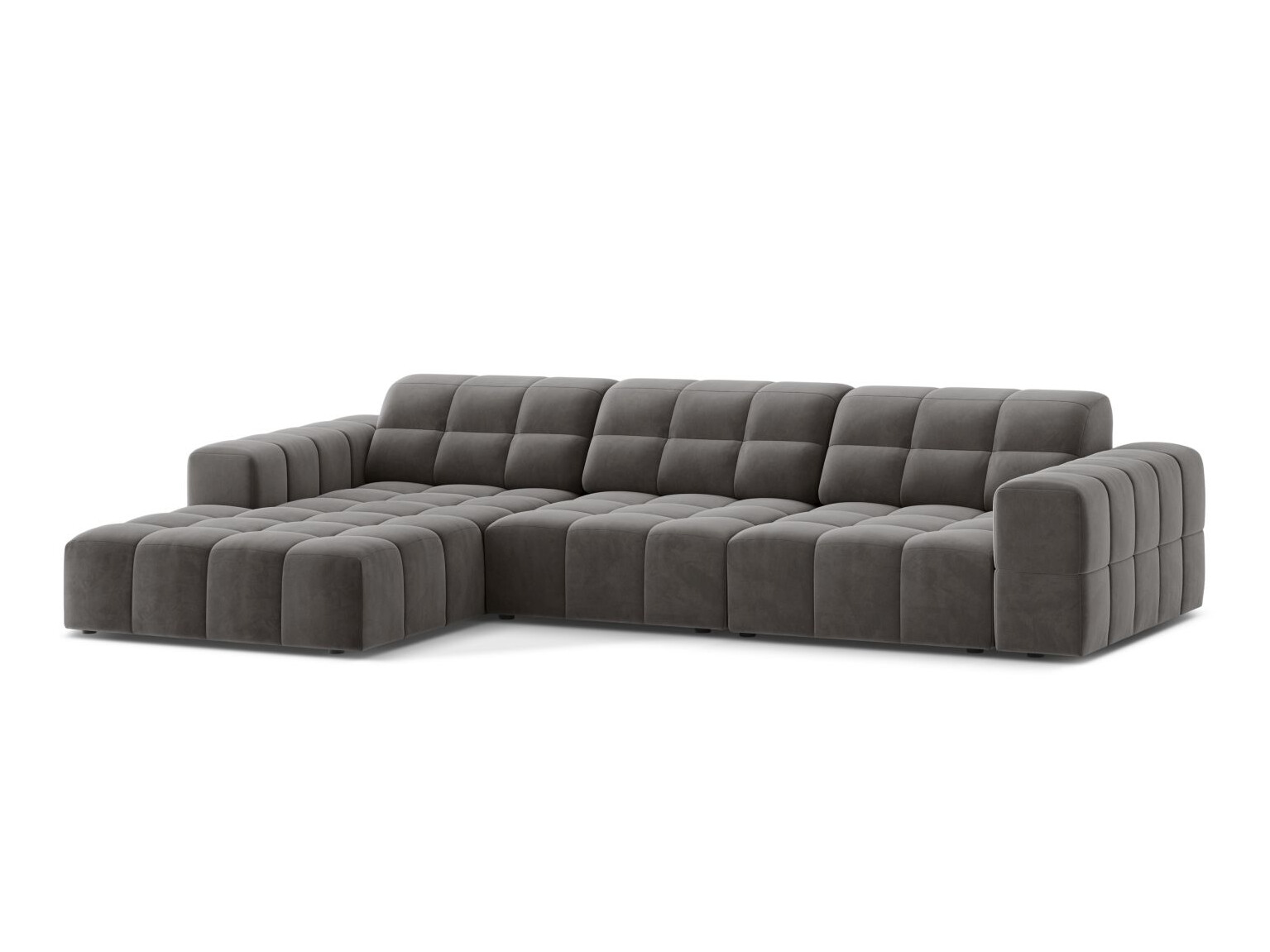 Moduļu stūra dīvāns Somelo 102 (Bluvel 13)