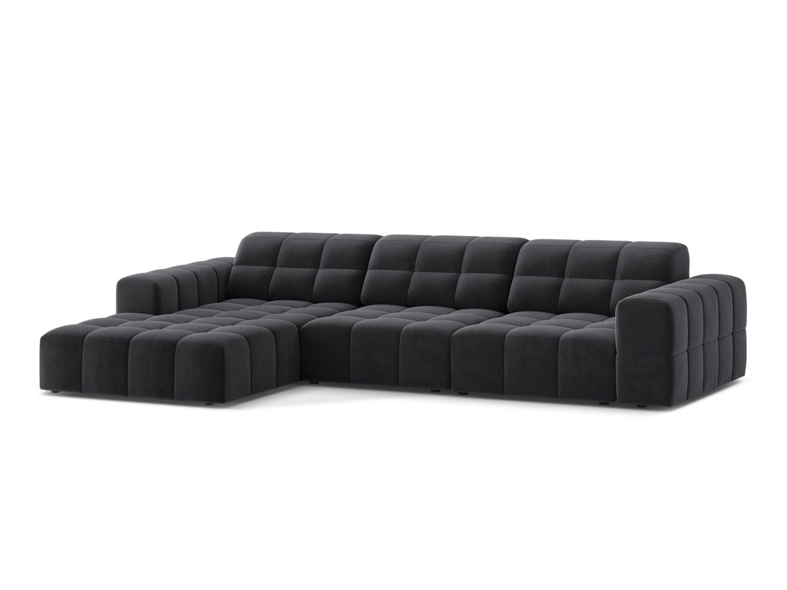 Moduļu stūra dīvāns Somelo 102 (Bluvel 14)