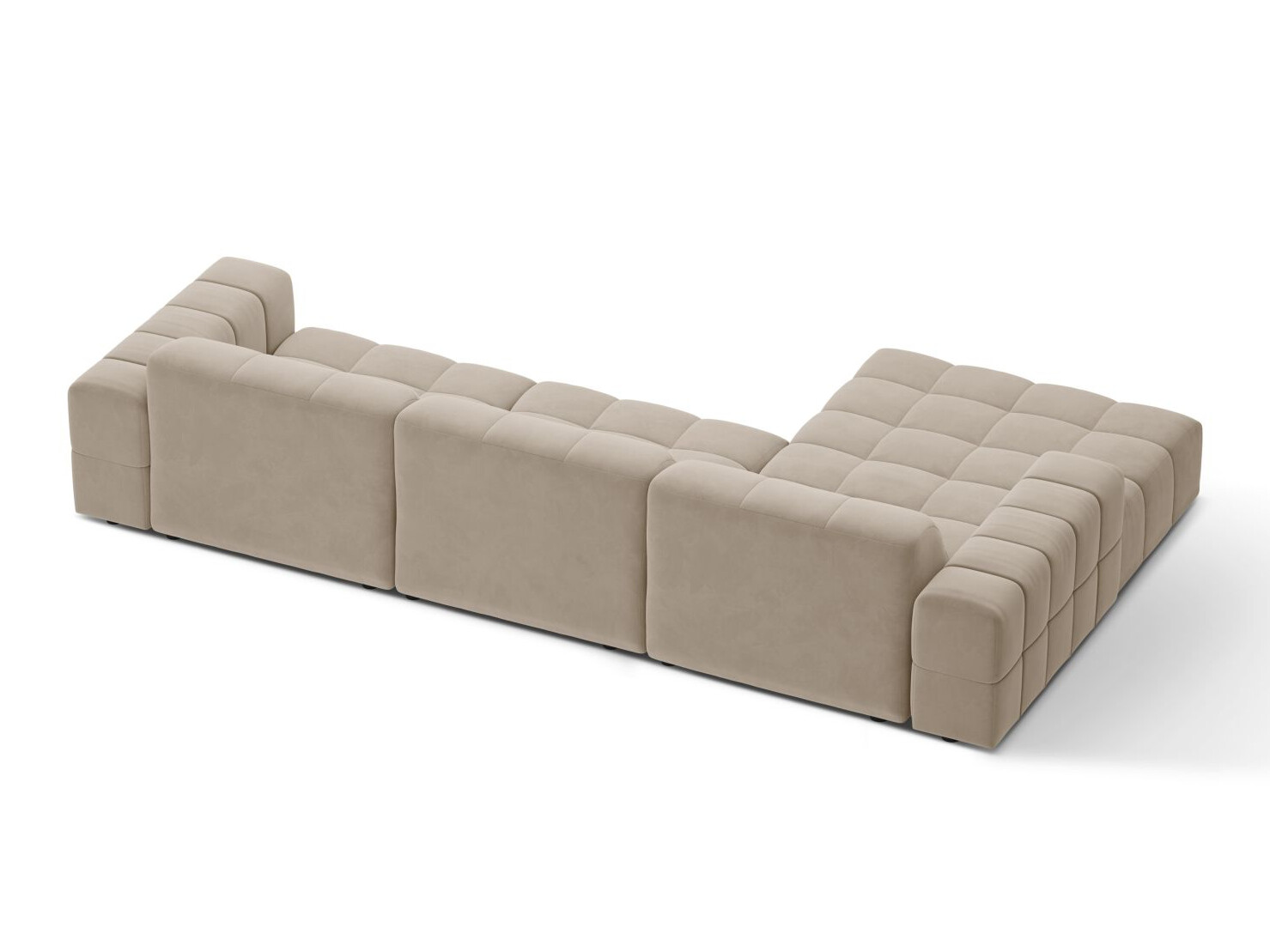 Moduļu stūra dīvāns Somelo 102 (Bluvel 30)
