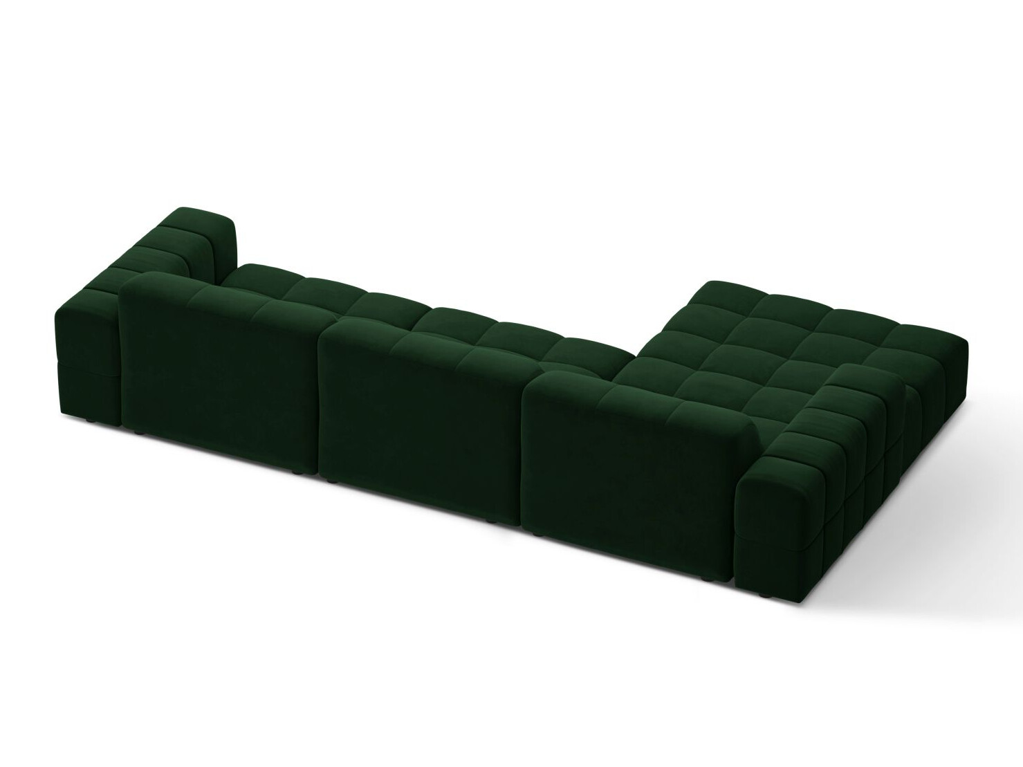 Moduļu stūra dīvāns Somelo 102 (Bluvel 78)