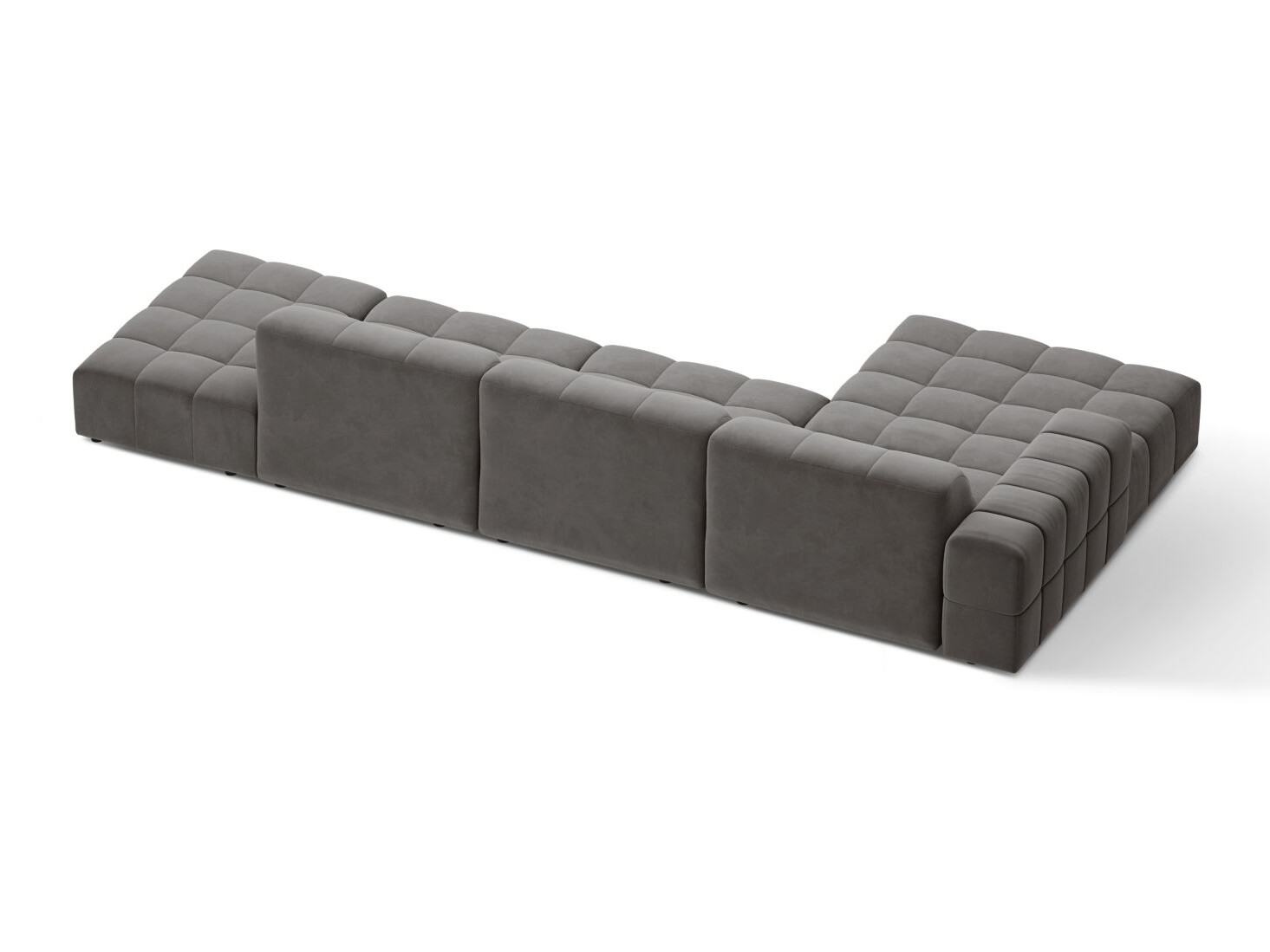 Moduļu stūra dīvāns Somelo 103 (Bluvel 13)