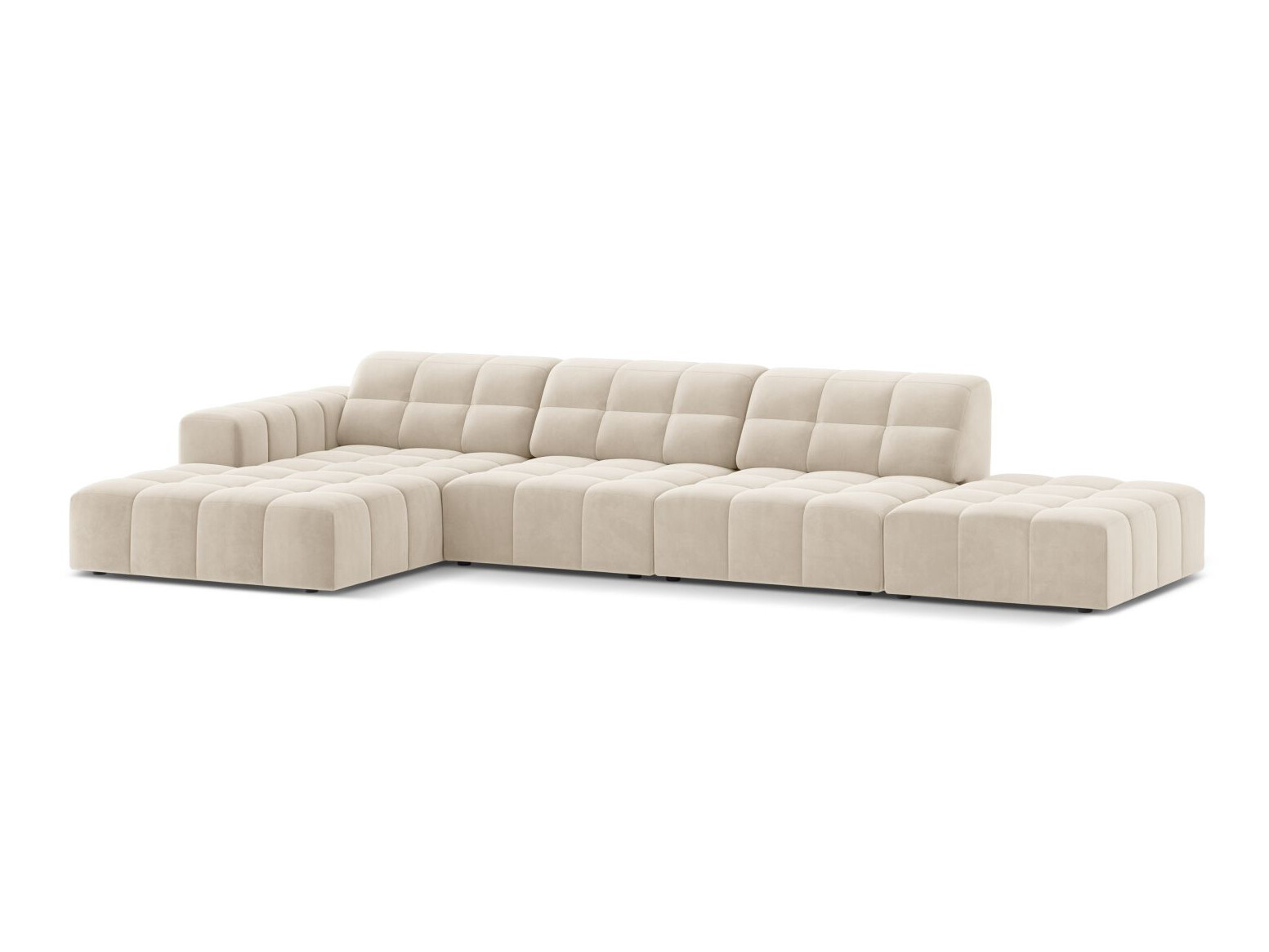 Moduļu stūra dīvāns Somelo 103 (Bluvel 22)