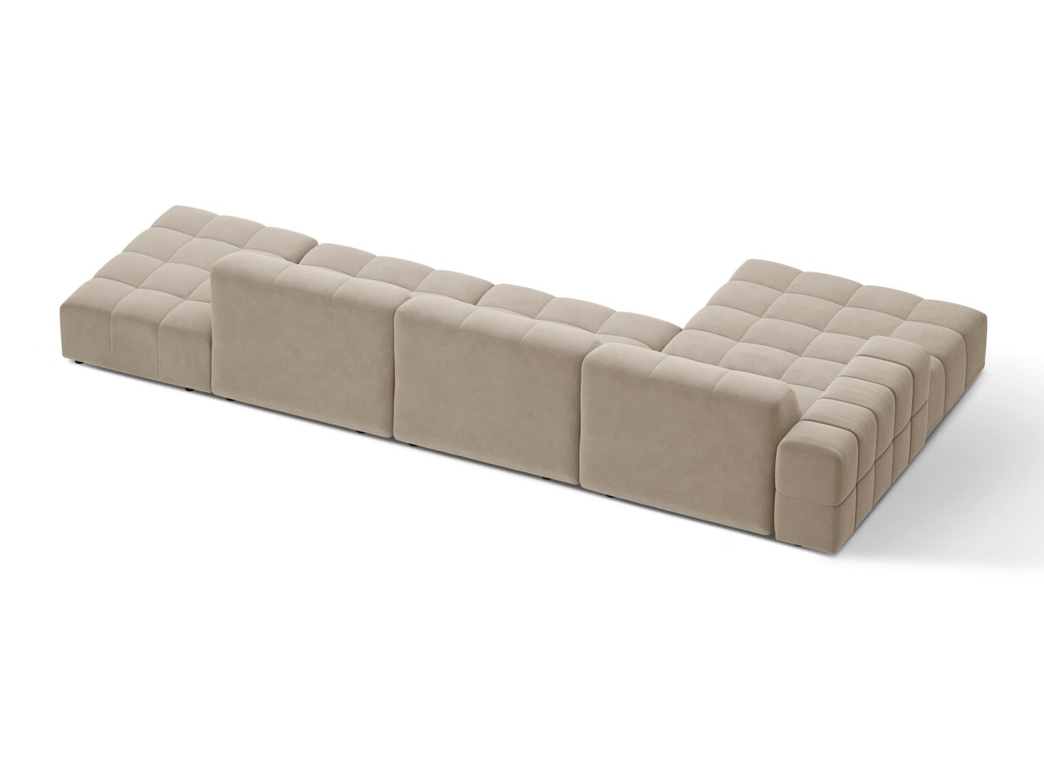 Moduļu stūra dīvāns Somelo 103 (Bluvel 30)