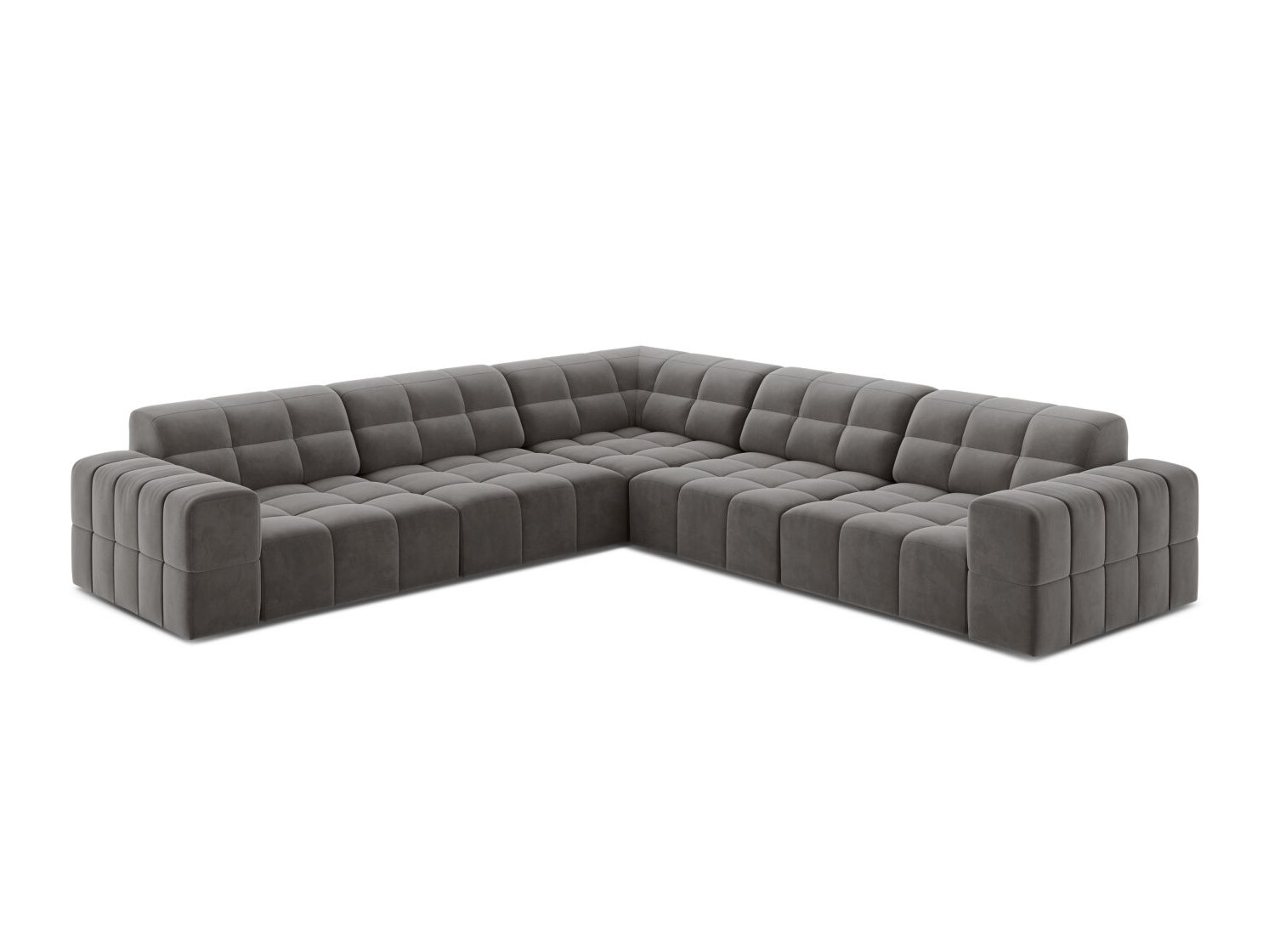 Moduļu stūra dīvāns Somelo 104 (Bluvel 13)