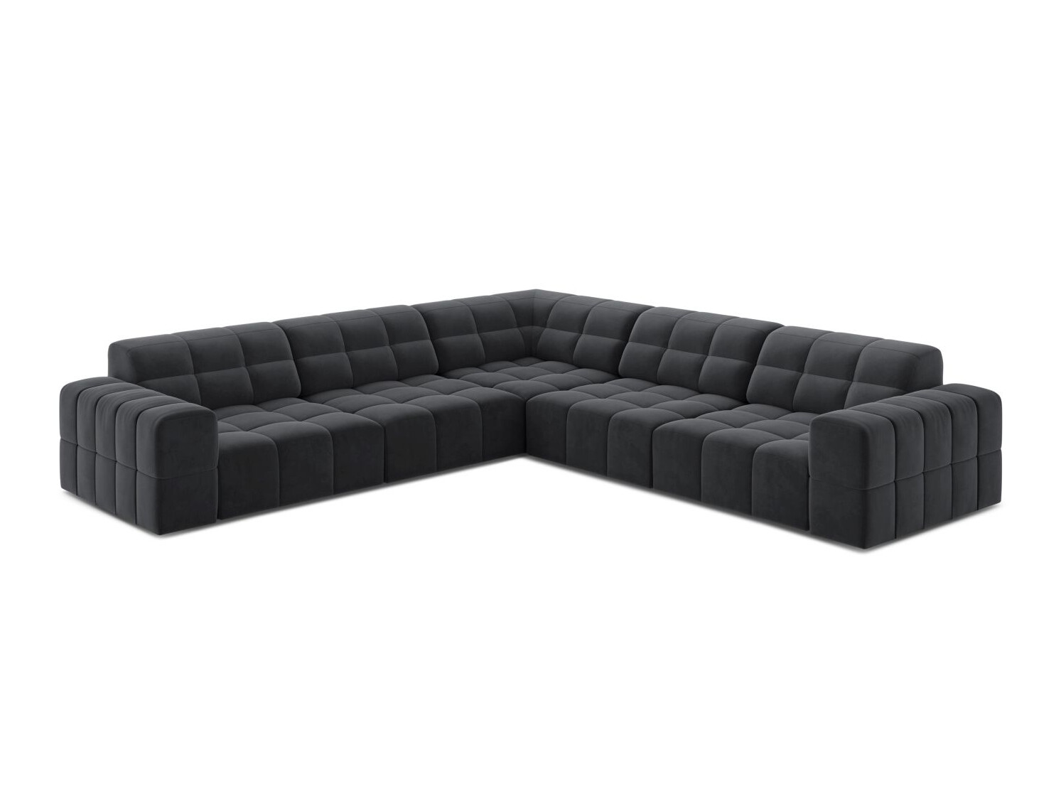 Moduļu stūra dīvāns Somelo 104 (Bluvel 14)