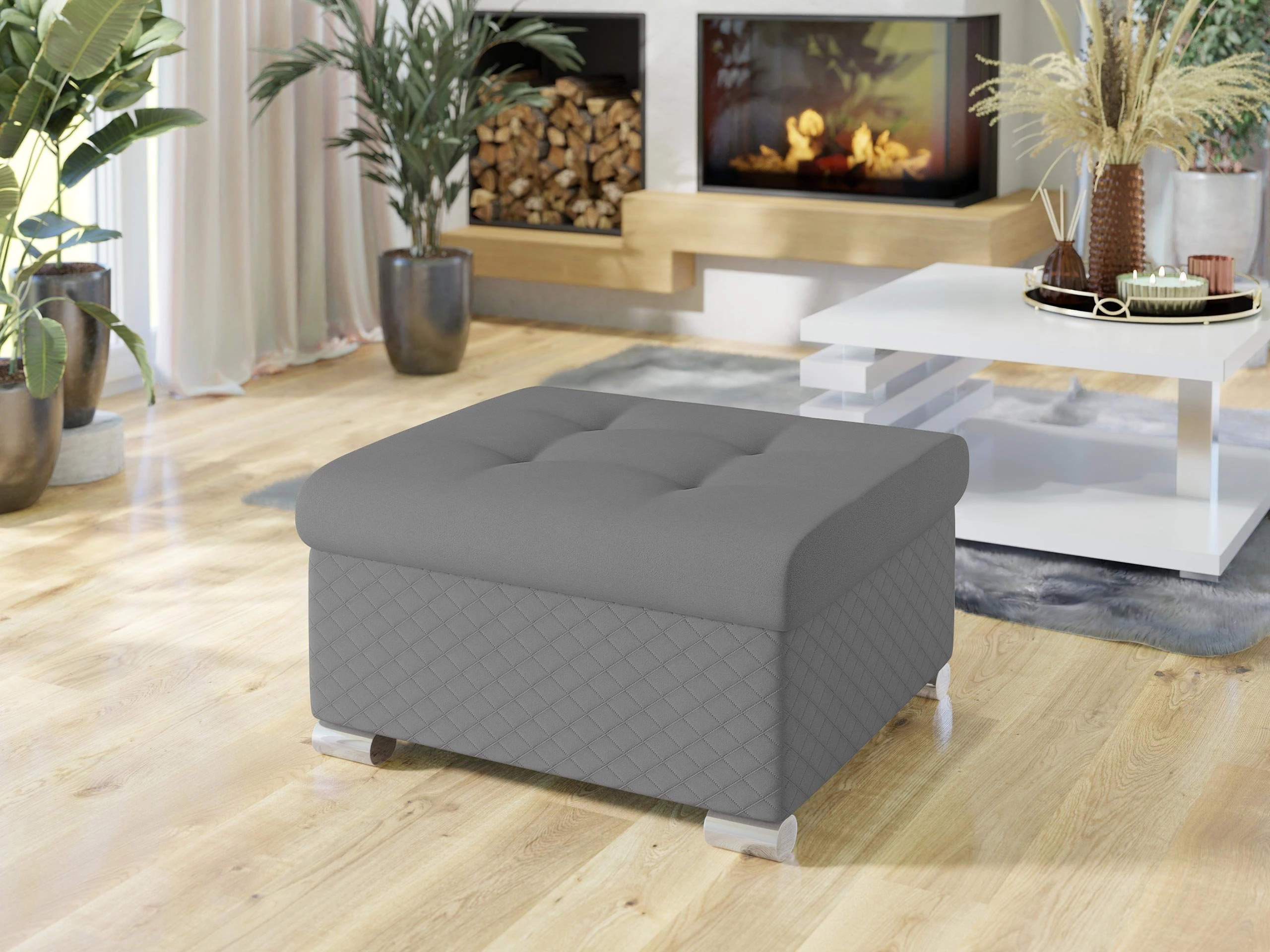 Pufs Comfivo Gemma (Samts 2972-U03 + Uttario Velvet 2972)