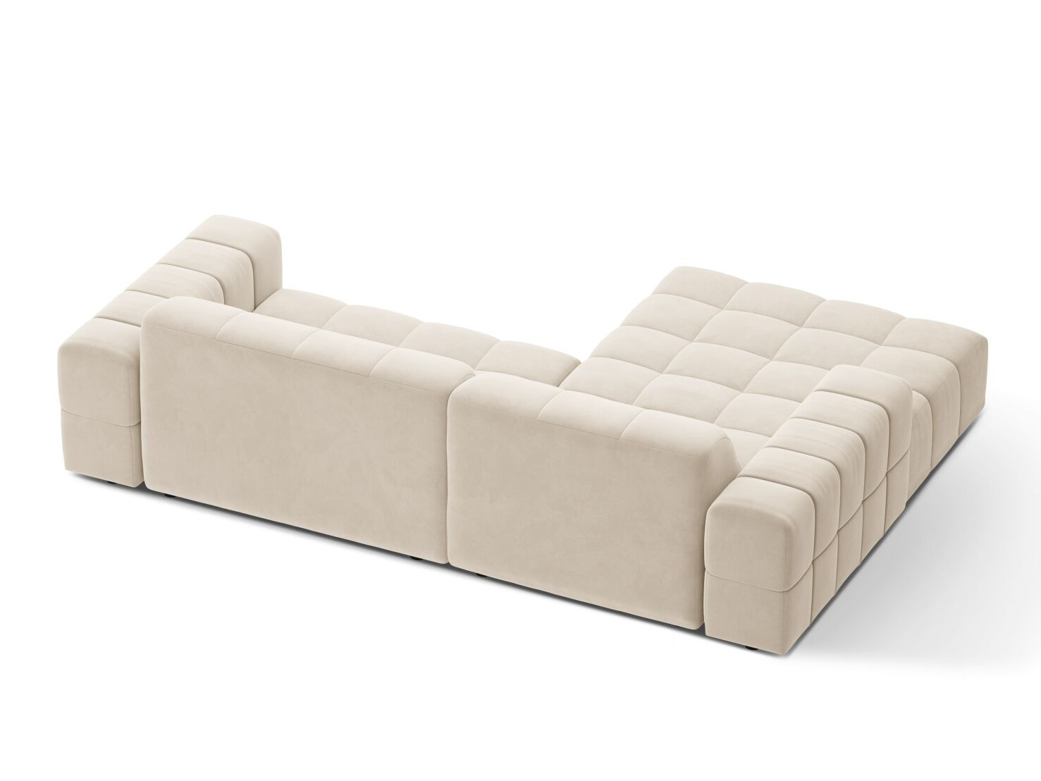 Moduļu stūra dīvāns Somelo 108 (Bluvel 22)