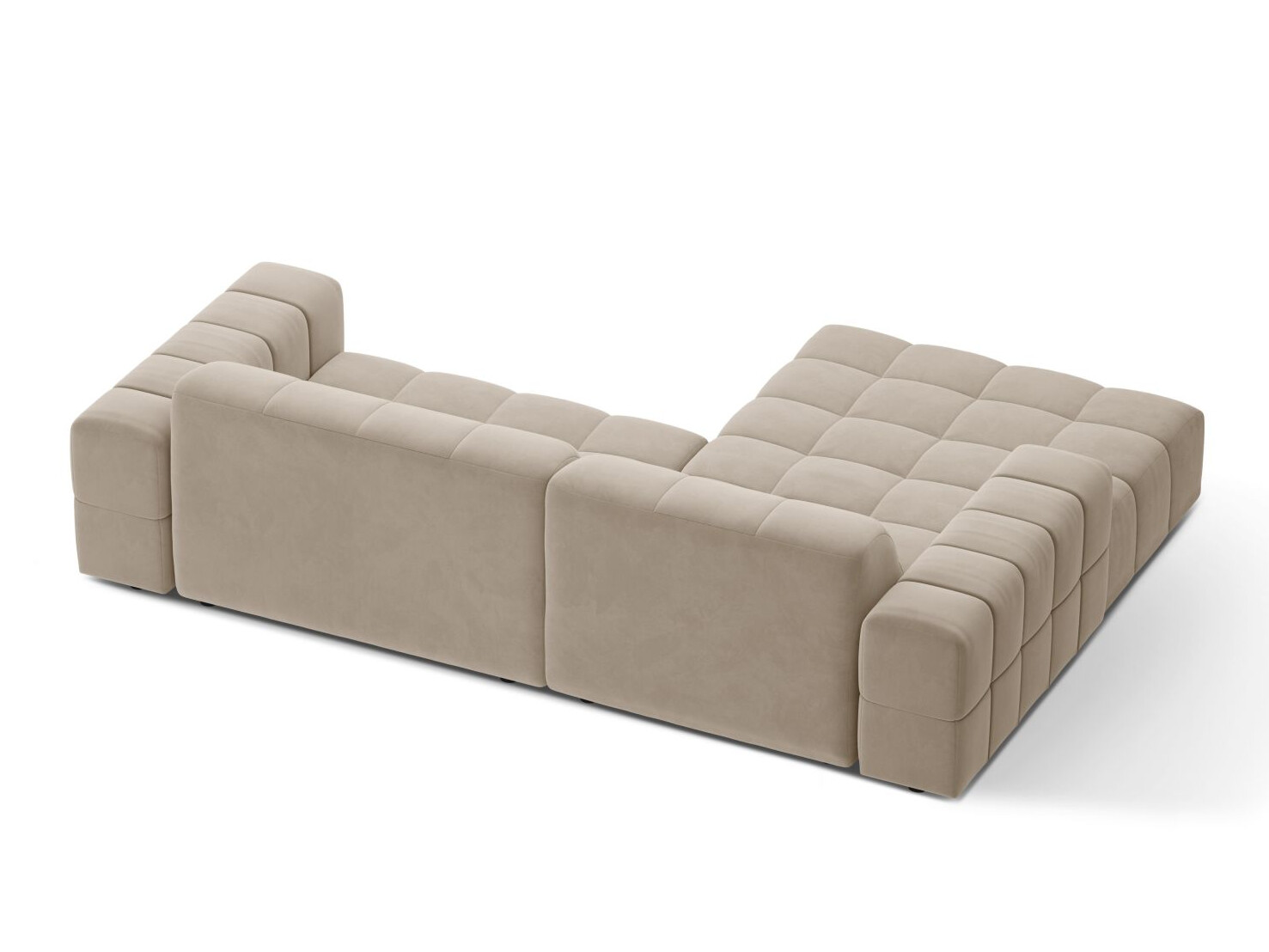Moduļu stūra dīvāns Somelo 108 (Bluvel 30)