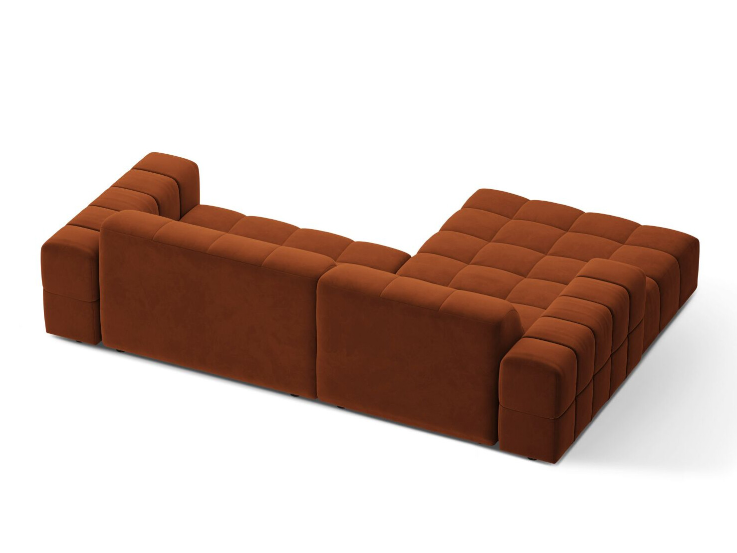 Moduļu stūra dīvāns Somelo 108 (Bluvel 4215)