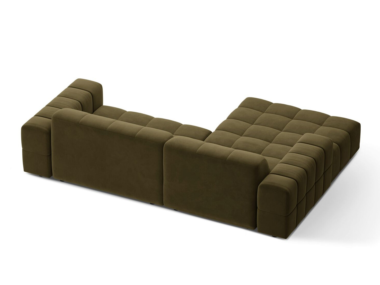 Moduļu stūra dīvāns Somelo 108 (Bluvel 77)