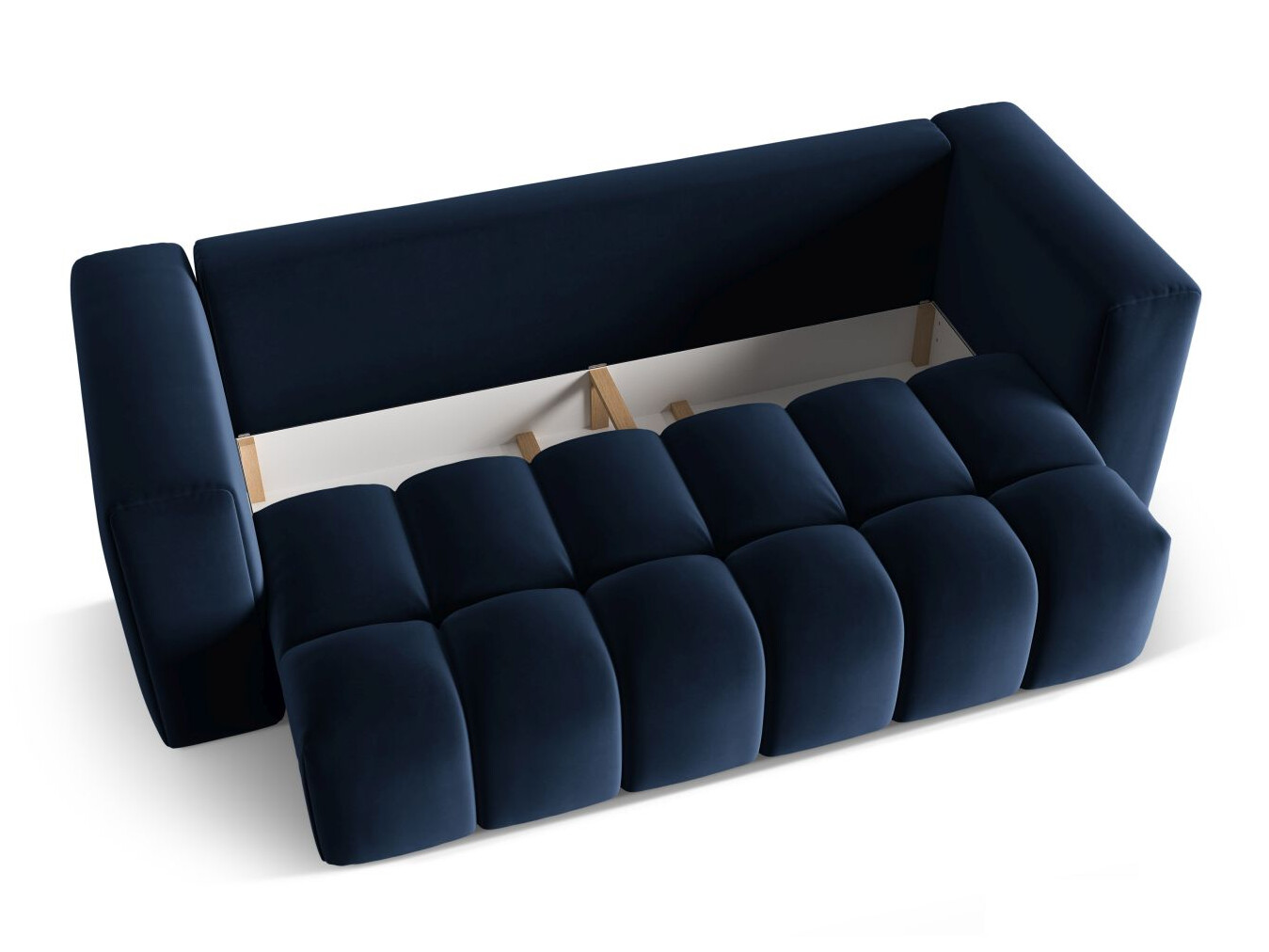 Dīvāns gulta Odeveno 103 (Casino Deep Blue)
