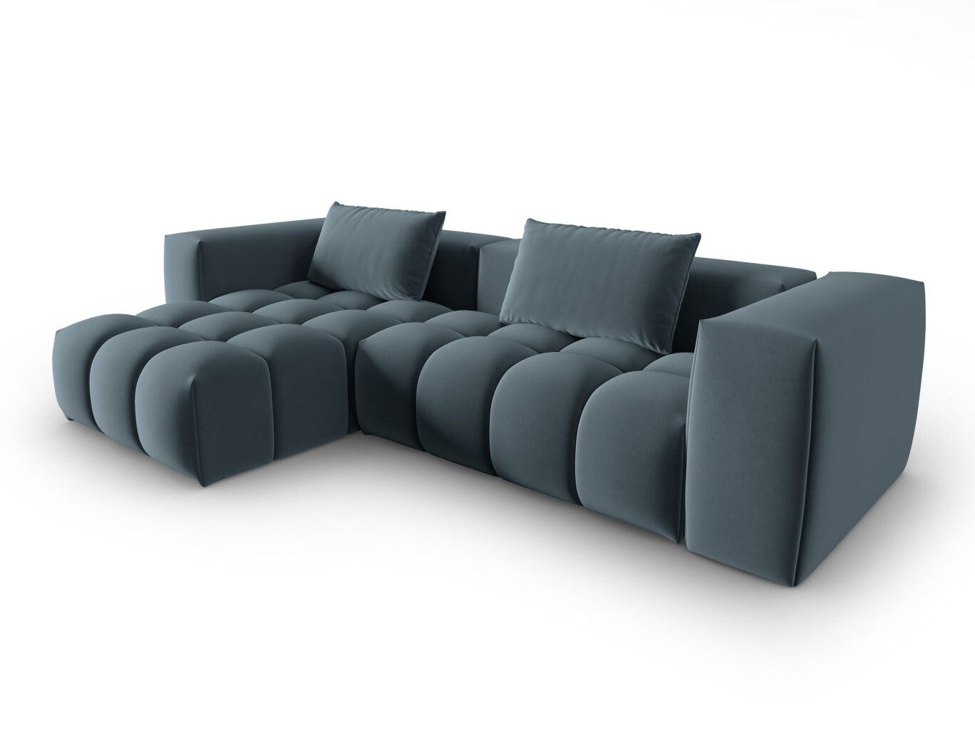 Stūra dīvāns Odeveno 104 (Casino Dark Blue)