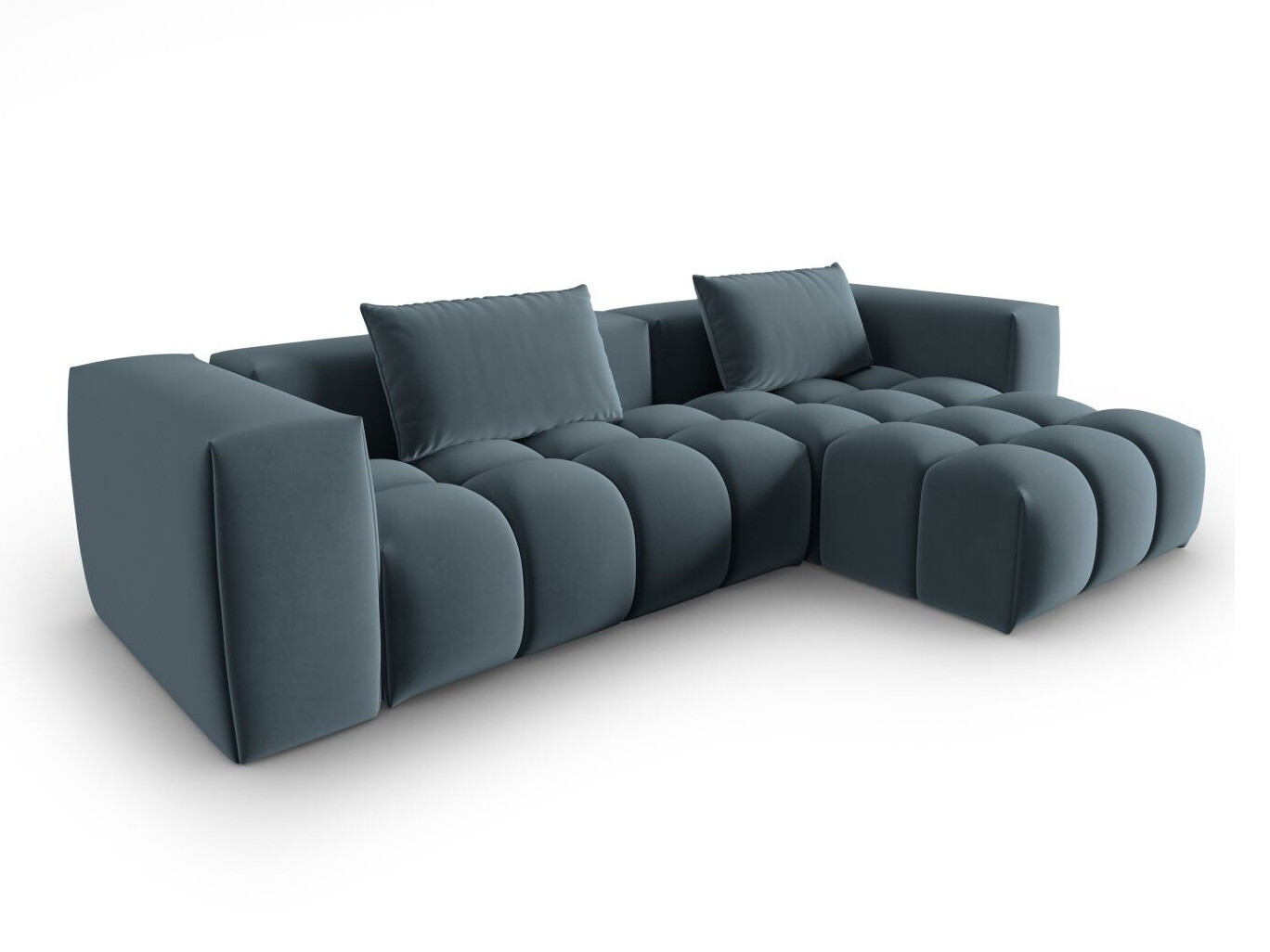 Stūra dīvāns Odeveno 104 (Casino Dark Blue)