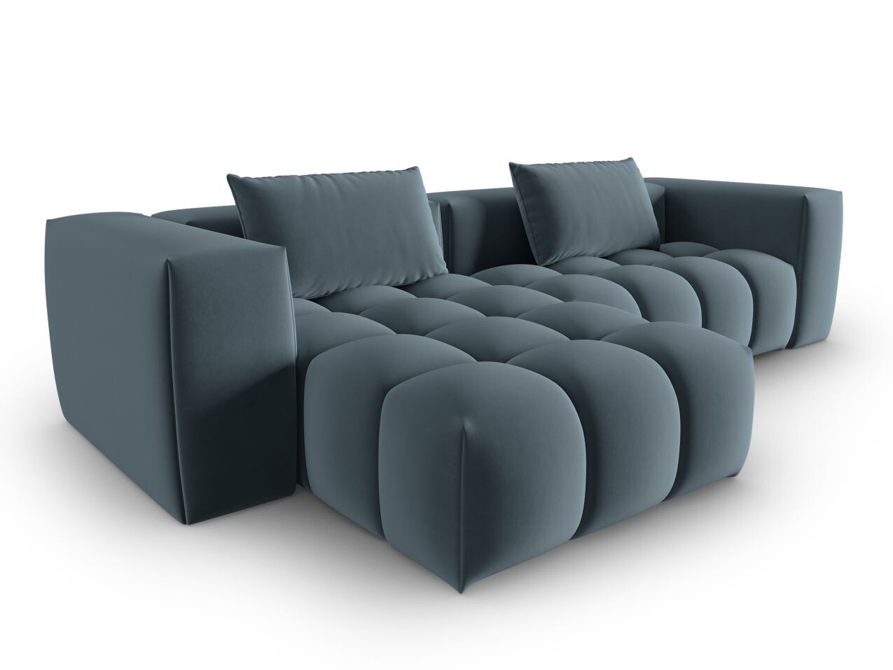 Stūra dīvāns Odeveno 104 (Casino Dark Blue)
