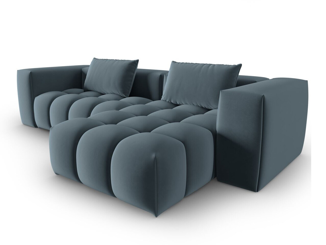Stūra dīvāns Odeveno 104 (Casino Dark Blue)