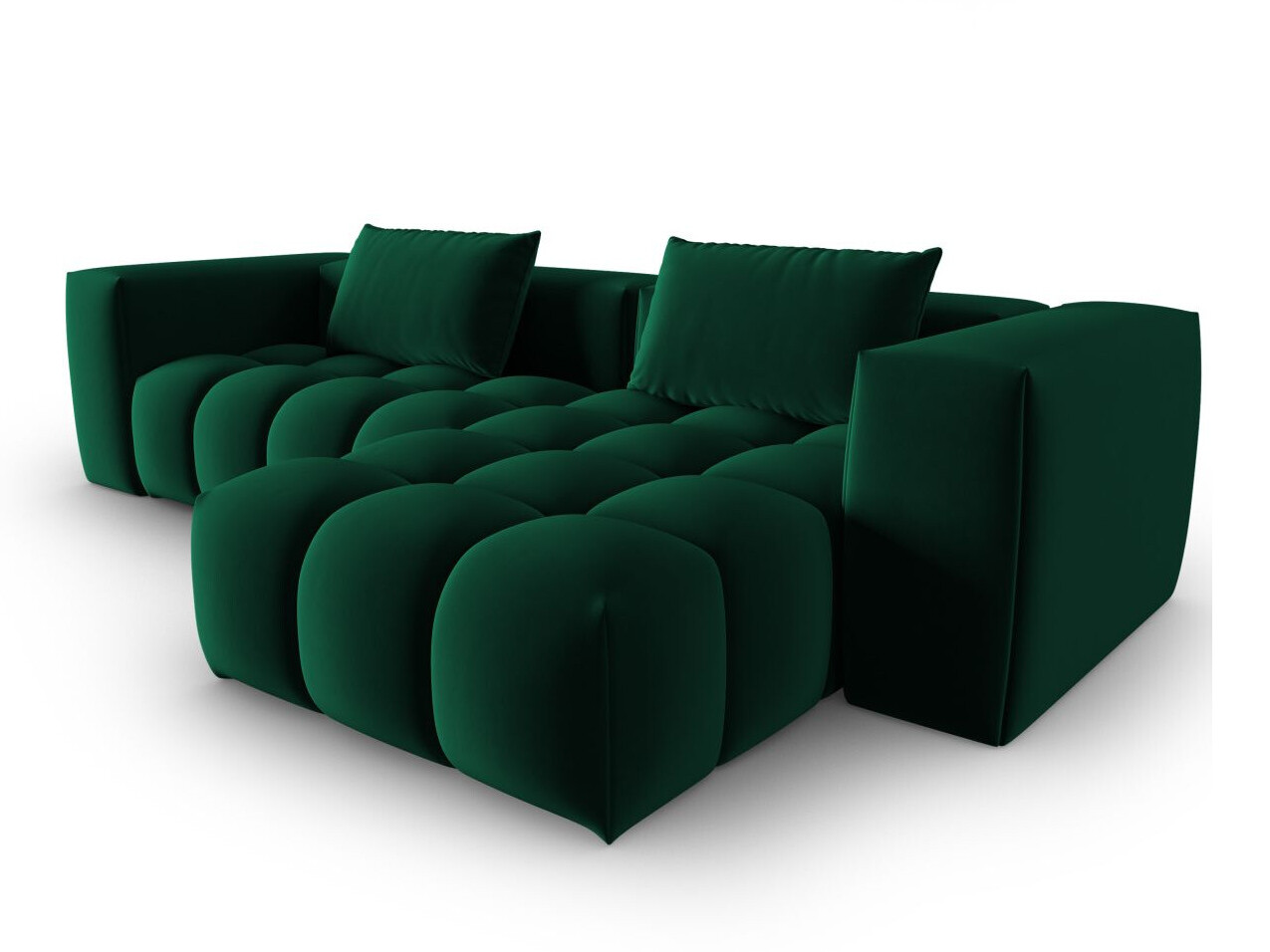 Stūra dīvāns Odeveno 104 (Casino Deep Green)