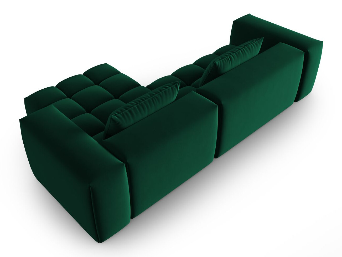 Stūra dīvāns Odeveno 104 (Casino Deep Green)