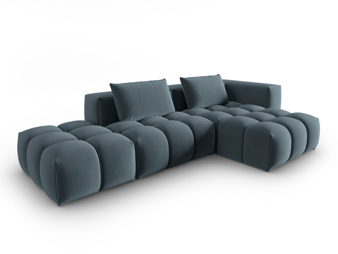 Stūra dīvāns Odeveno 105 (Casino Dark Blue)