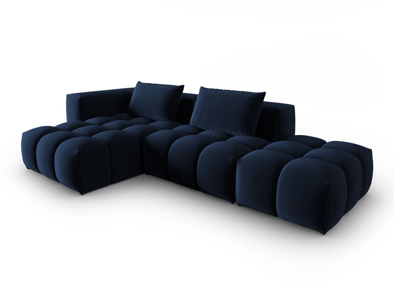 Stūra dīvāns Odeveno 105 (Casino Deep Blue)