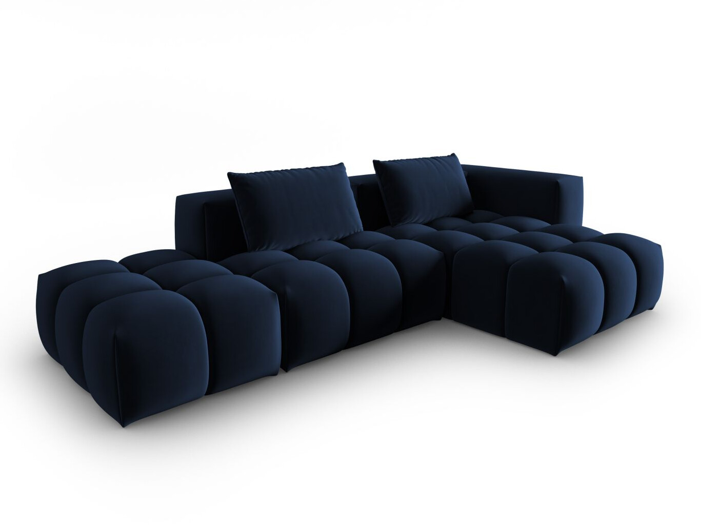 Stūra dīvāns Odeveno 105 (Casino Deep Blue)