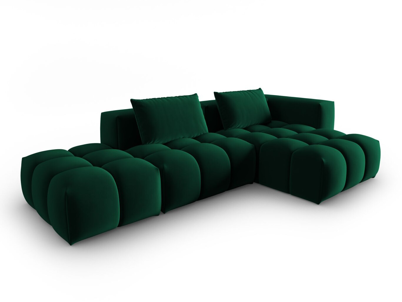 Stūra dīvāns Odeveno 105 (Casino Deep Green)